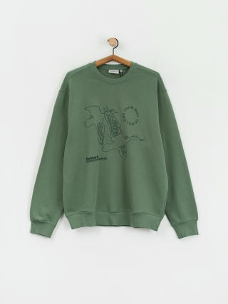 Carhartt WIP Flying Ducks Pulóver (duck green)