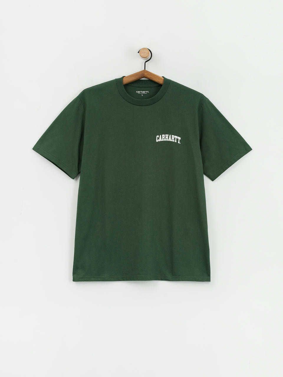 Carhartt WIP University Script Póló (sycamore tree/white)