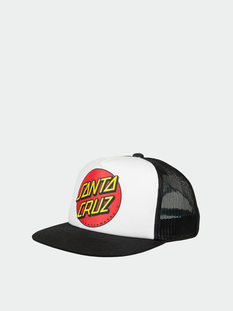 Baseball sapka Santa Cruz Classic Dot Snapback (white/black/red)