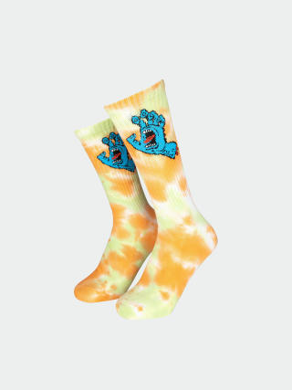 Zokni Santa Cruz Screaming Hand Tie Dye (washed apricot tie dye)