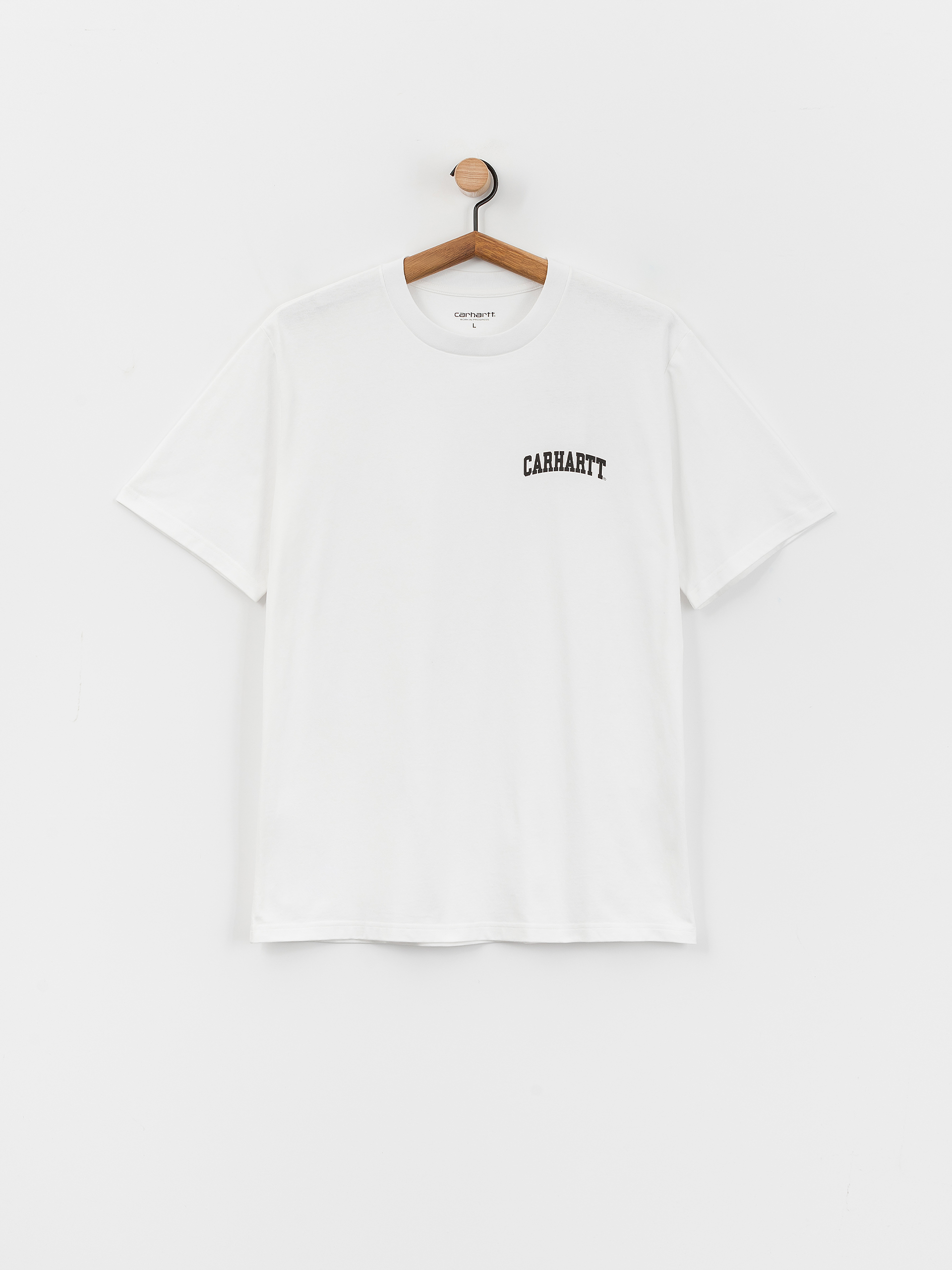 Carhartt WIP University Script Póló (white/black)