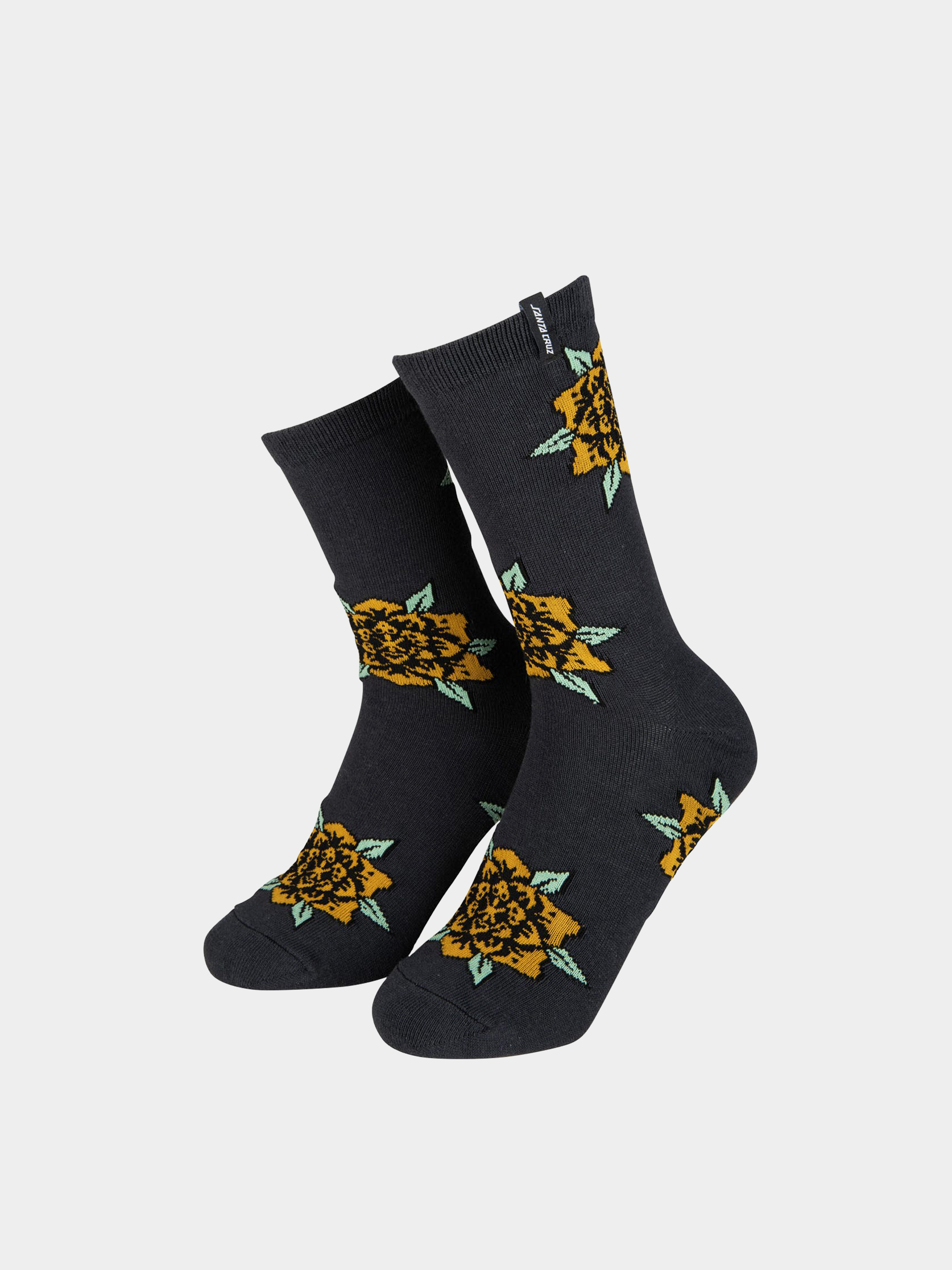 Zokni Santa Cruz Flower Set 2 Pack Wmn (purple/washed black)