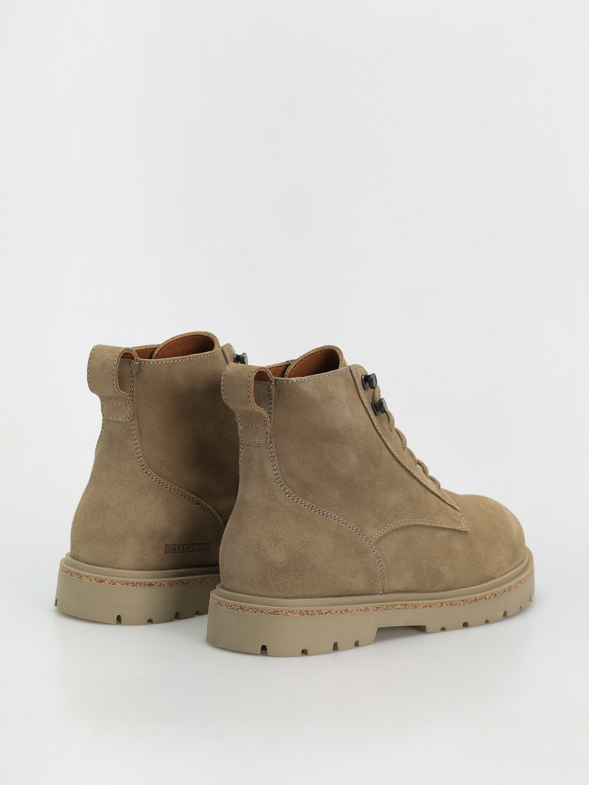 Birkenstock Highwood Lace Mid Suede Leather Regular Cipők (taupe)