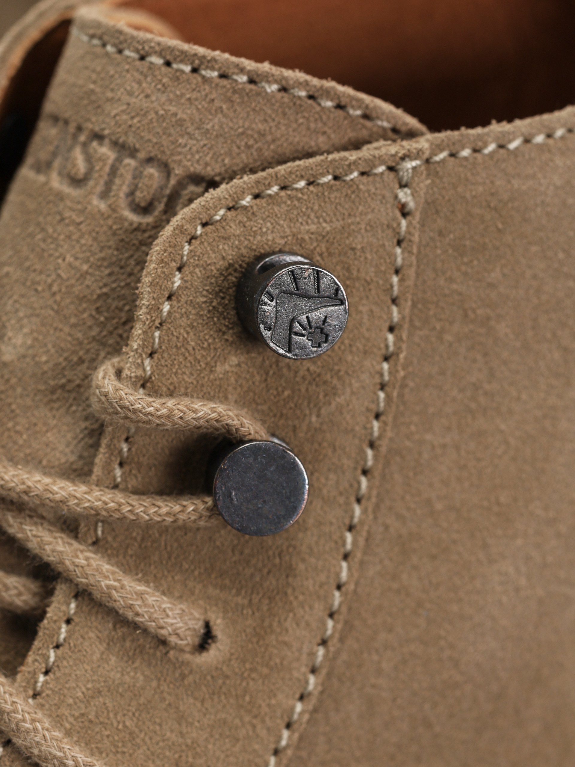 Birkenstock Highwood Lace Mid Suede Leather Regular Cipők (taupe)