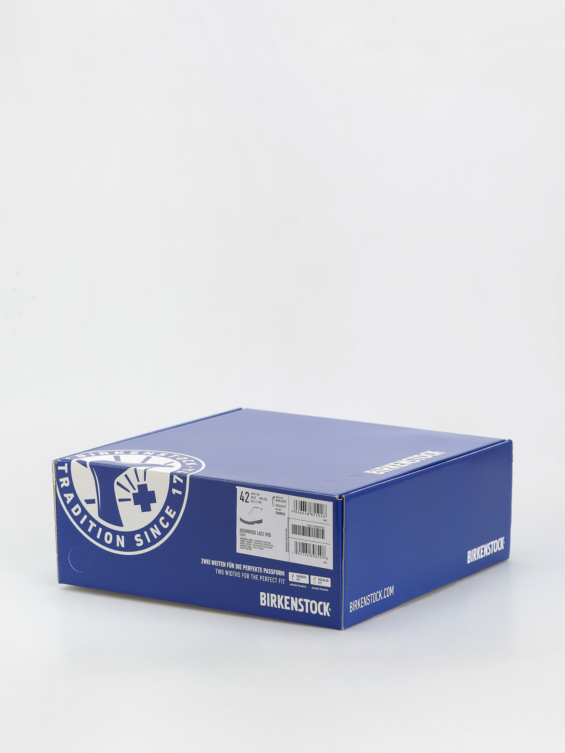 Birkenstock Highwood Lace Mid Suede Leather Regular Cipők (taupe)