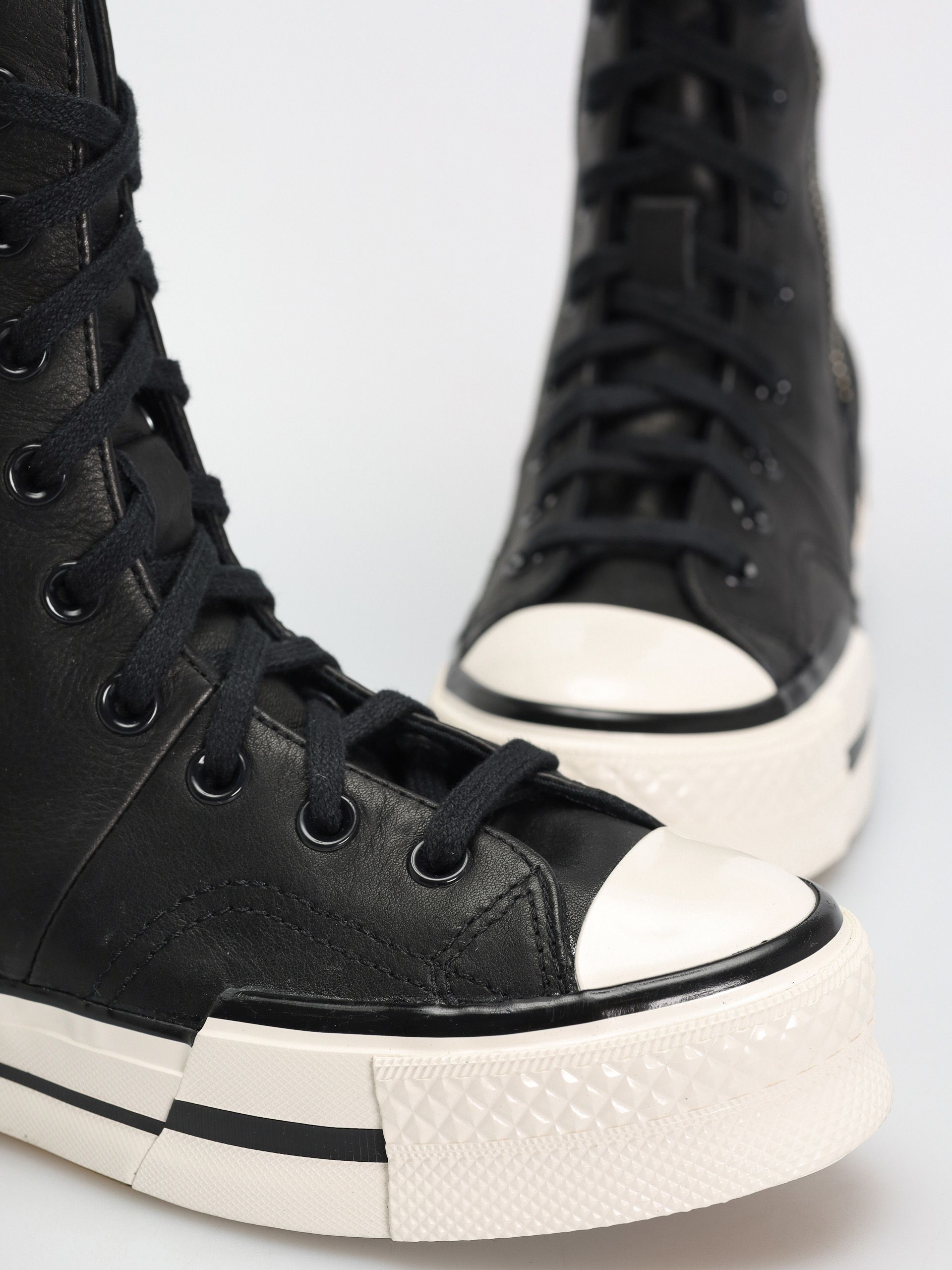 Converse Chuck 70 Plus X Hi Tornacipők (black/black/egret)