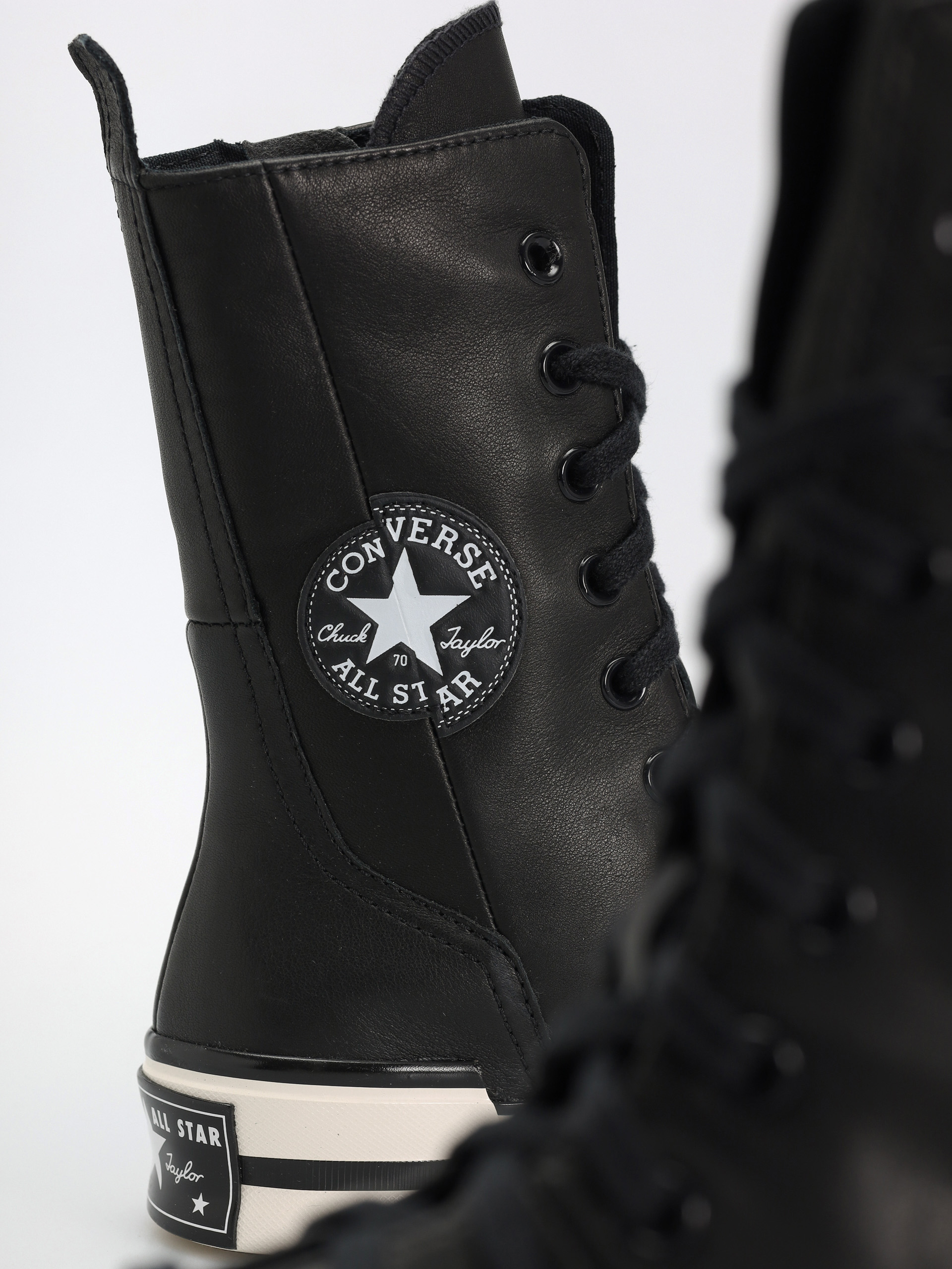 Converse Chuck 70 Plus X Hi Tornacipők (black/black/egret)