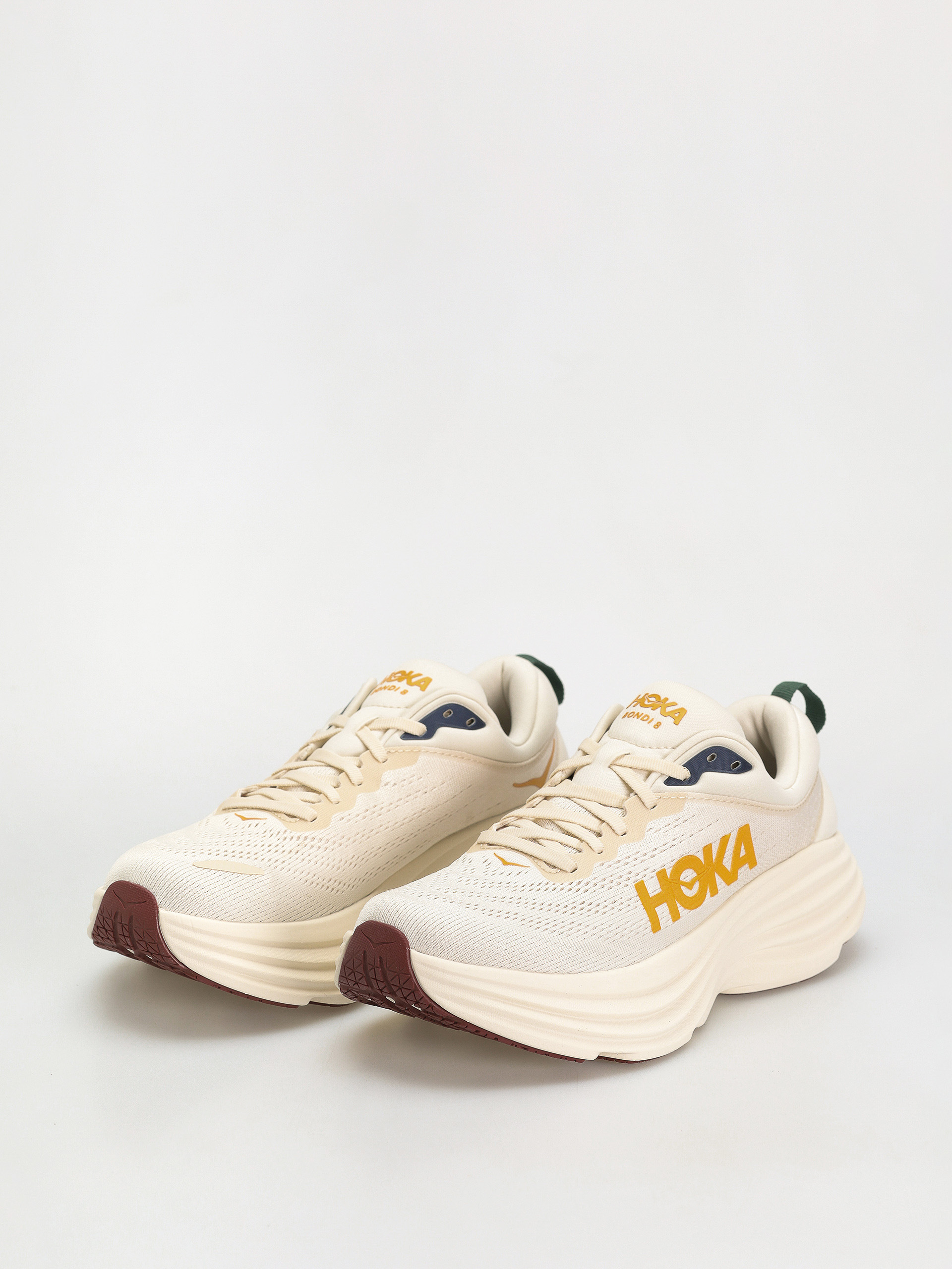 Hoka Bondi 8 Cipők (oat milk/alabaster)
