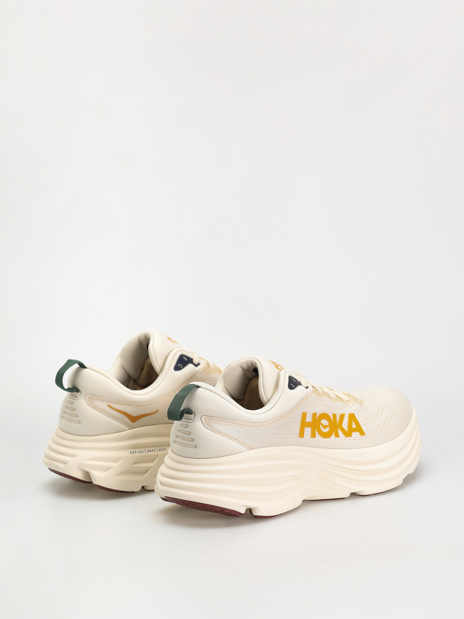 Hoka Bondi 8 Cipők (oat milk/alabaster)