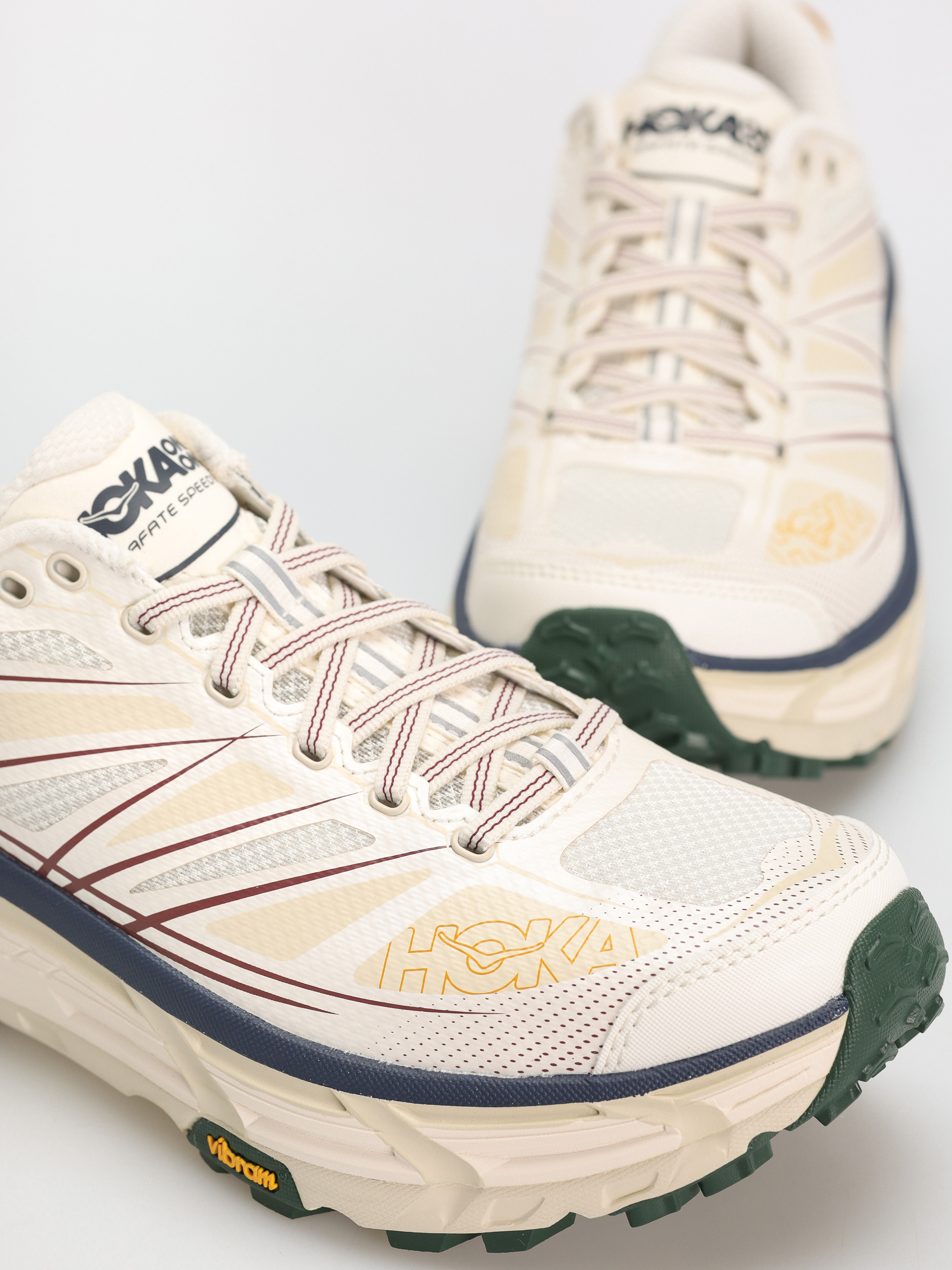 Hoka Mafate Speed 2 Cipők (alabaster/oat milk)