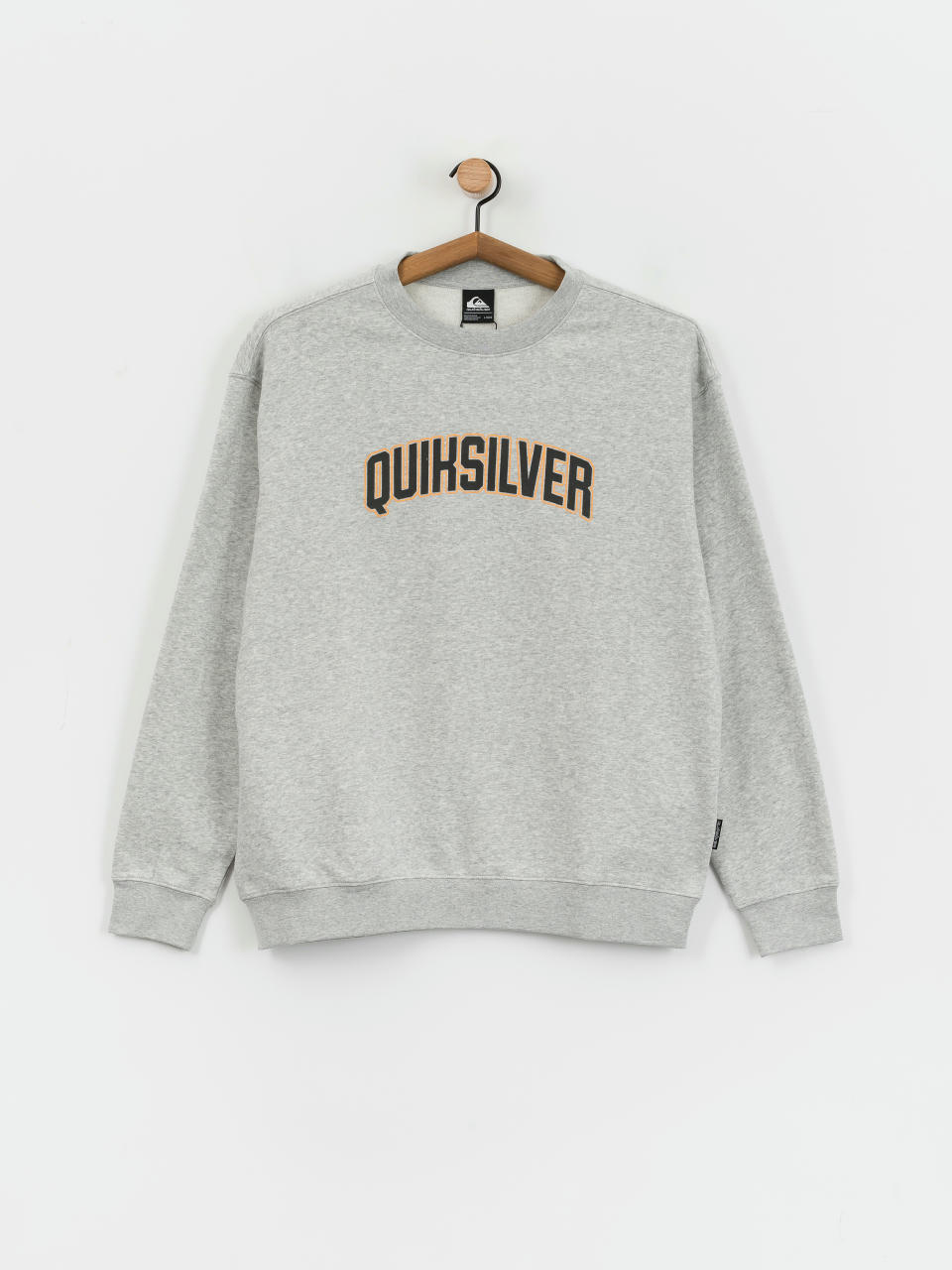 Quiksilver Graphic Crew Pulóver (light grey heather)