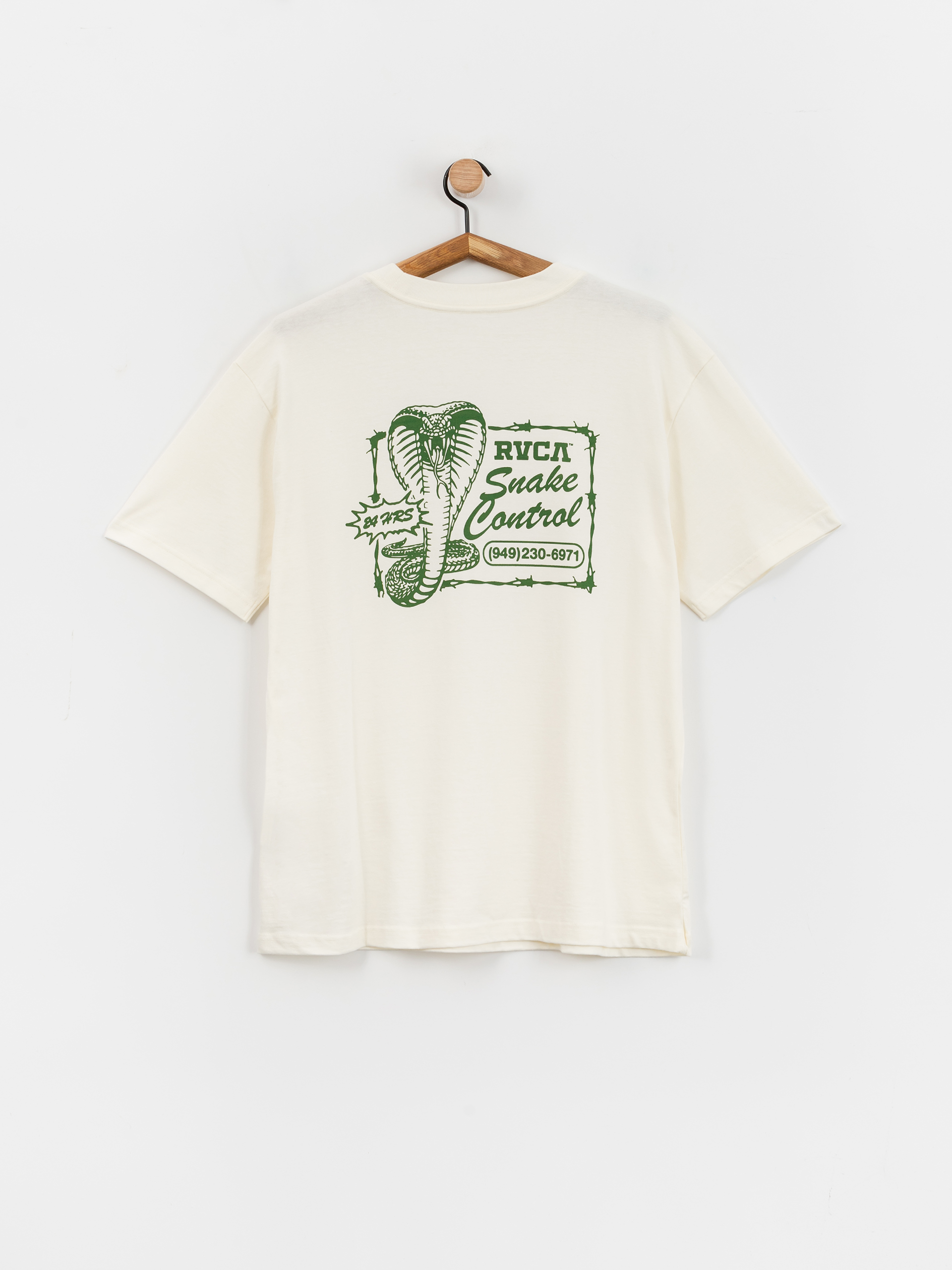 RVCA Cobra Service Póló (antique white)