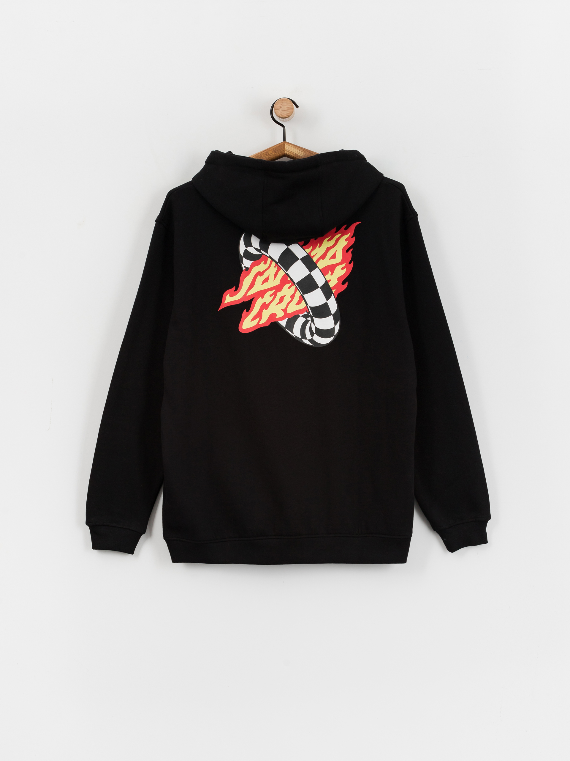 Santa Cruz Goal Flame Pulóver (black)