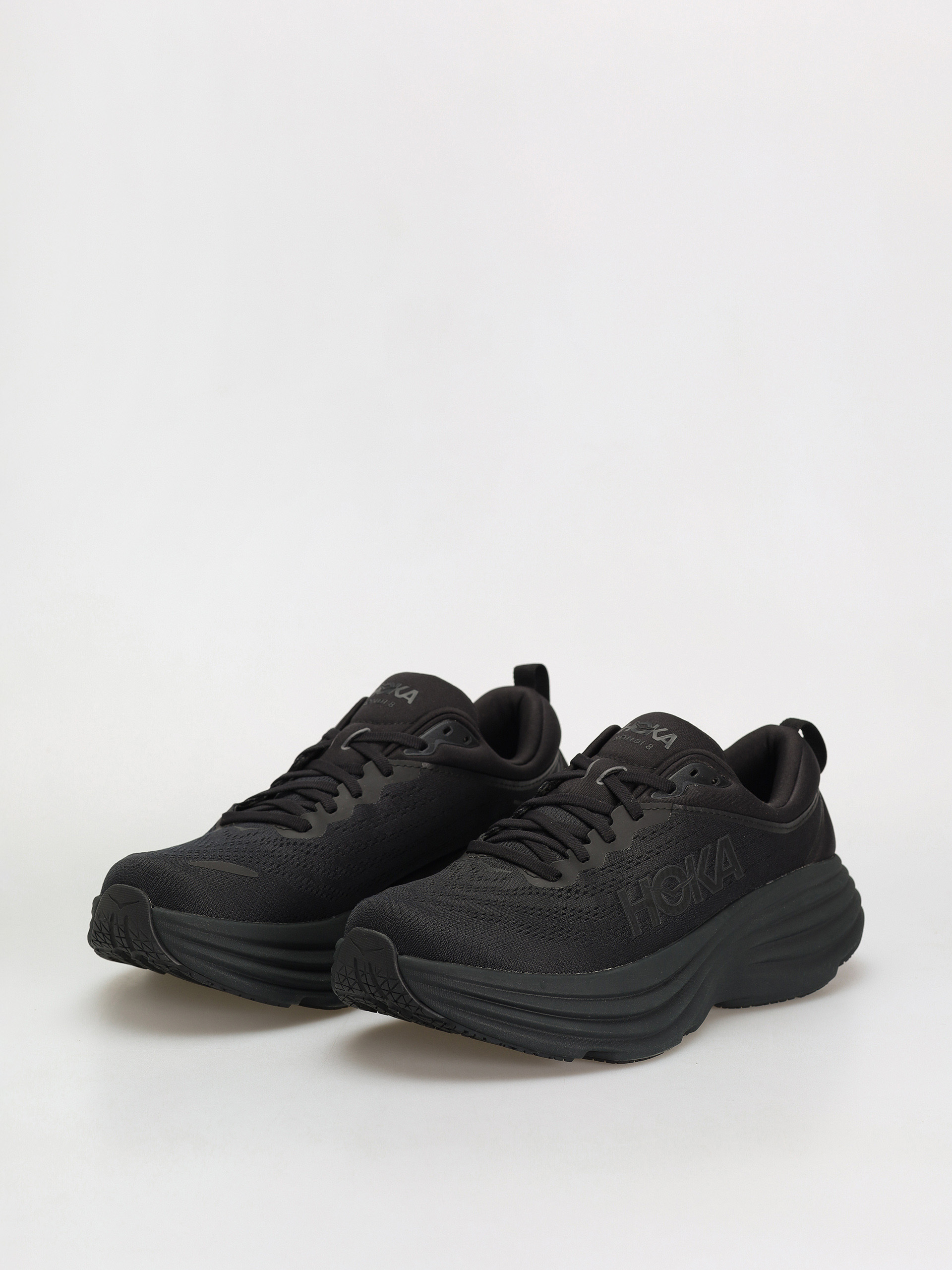 Hoka Bondi 8 Cipők (black/black)