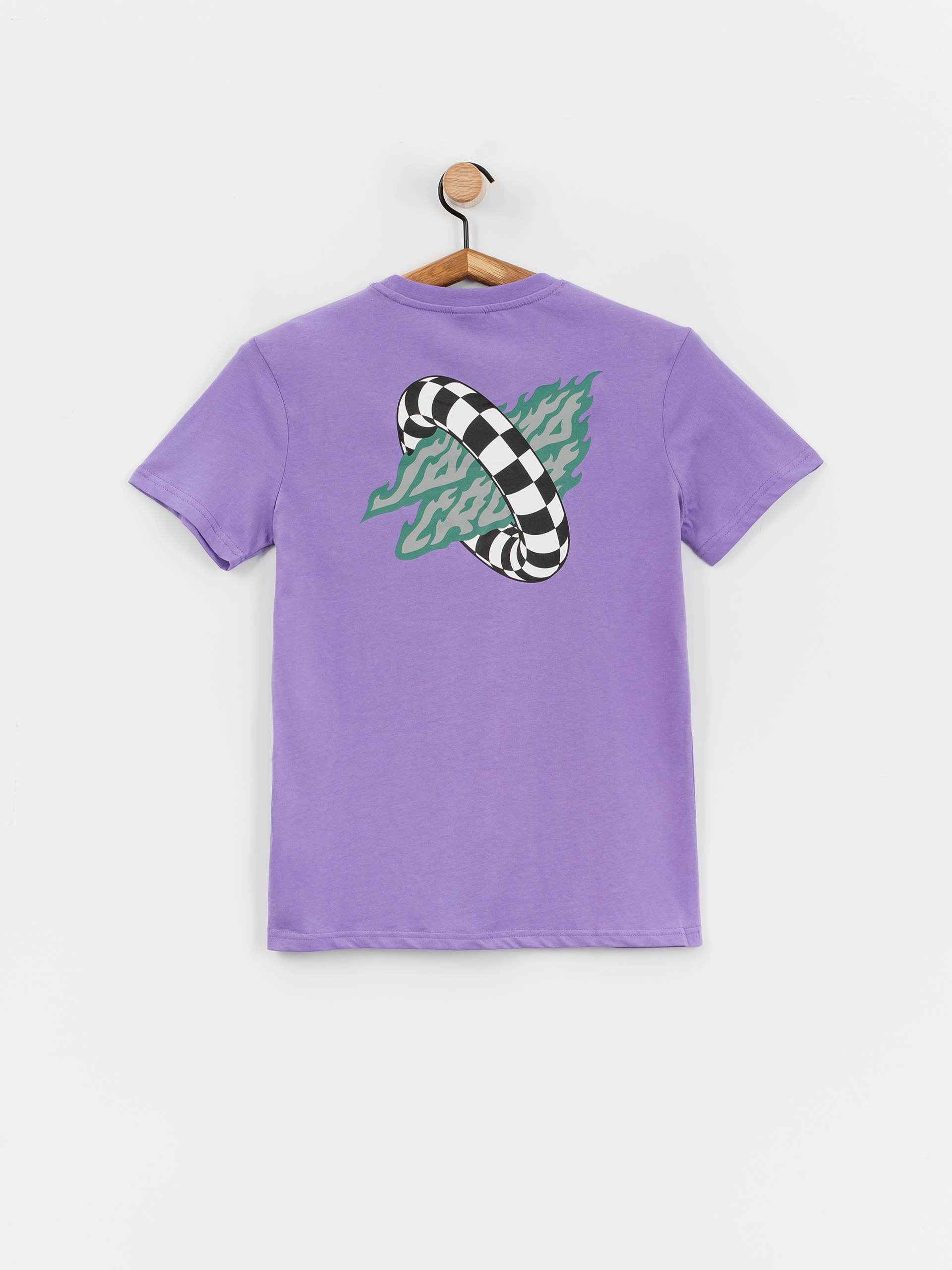 Santa Cruz Goal Flame Wmn Póló (meta mauve)