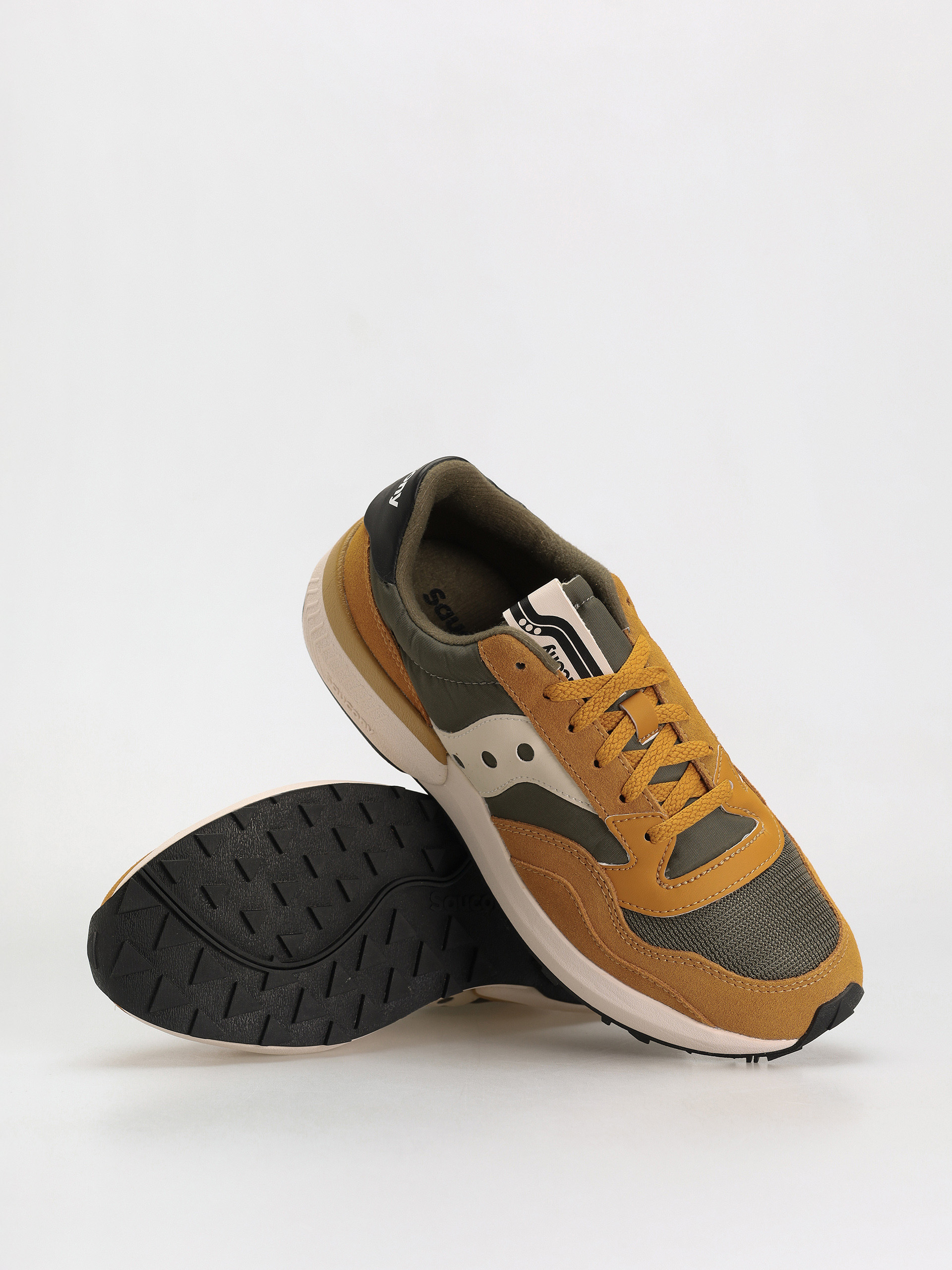 Saucony Jazz Nxt Cipők (olive/tan)