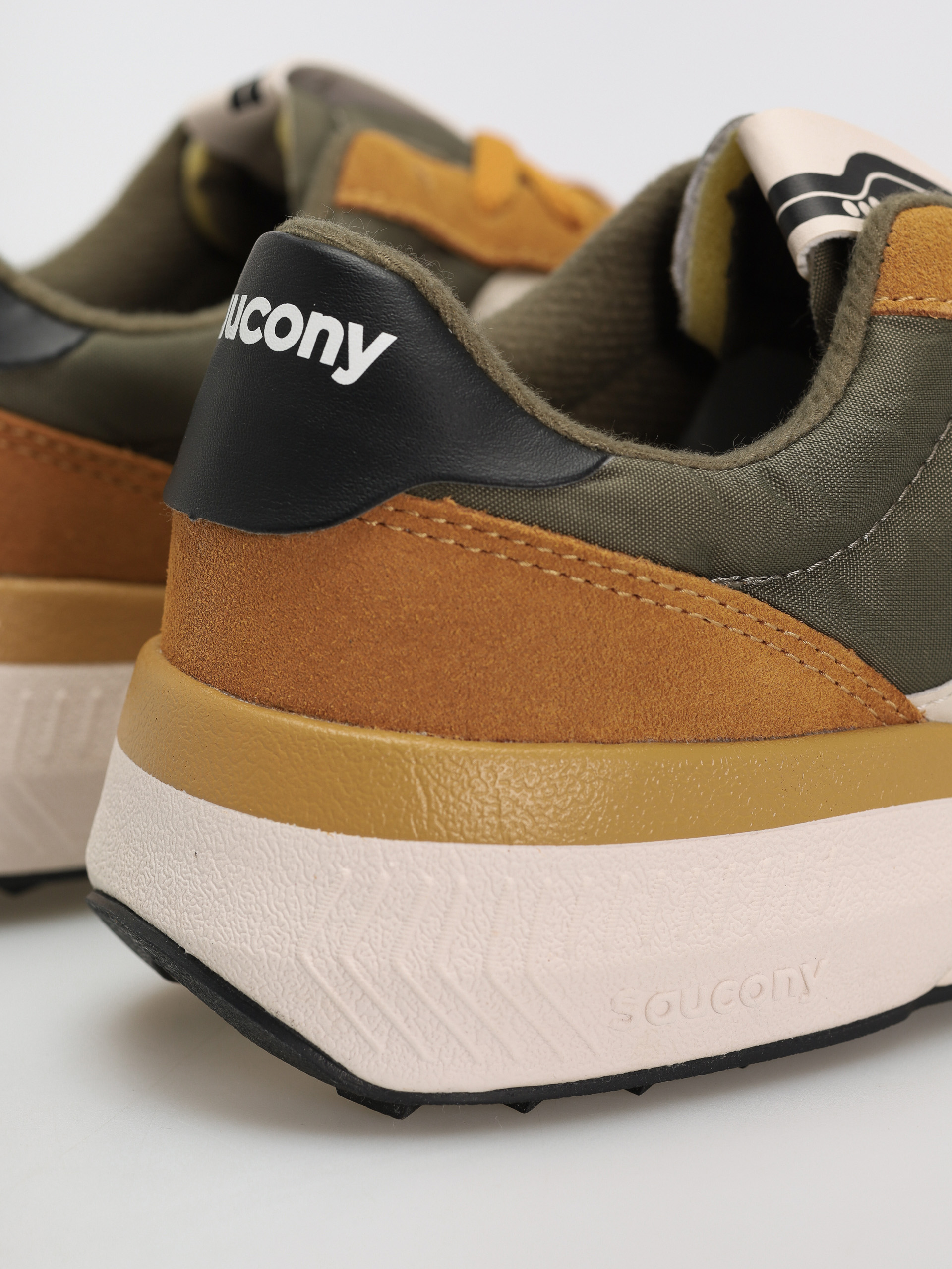 Saucony Jazz Nxt Cipők (olive/tan)