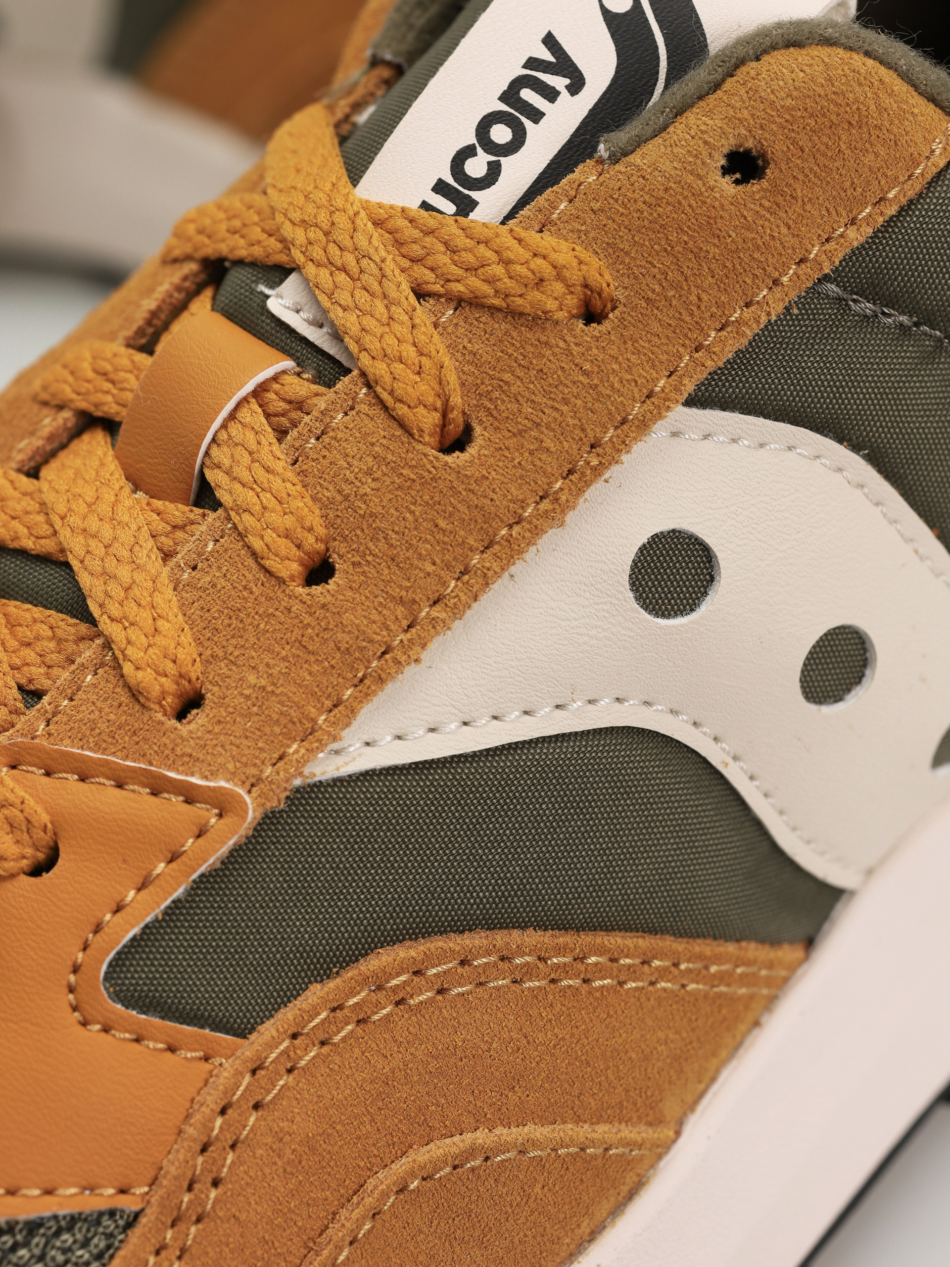 Saucony Jazz Nxt Cipők (olive/tan)