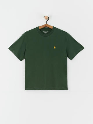 Carhartt WIP Chase Wmn Póló (sycamore tree/gold)