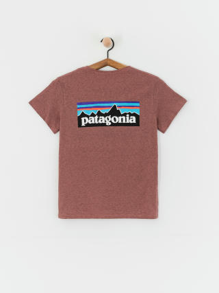 Póló Patagonia P-6 Logo Responsibili Wmn (dulse mauve)