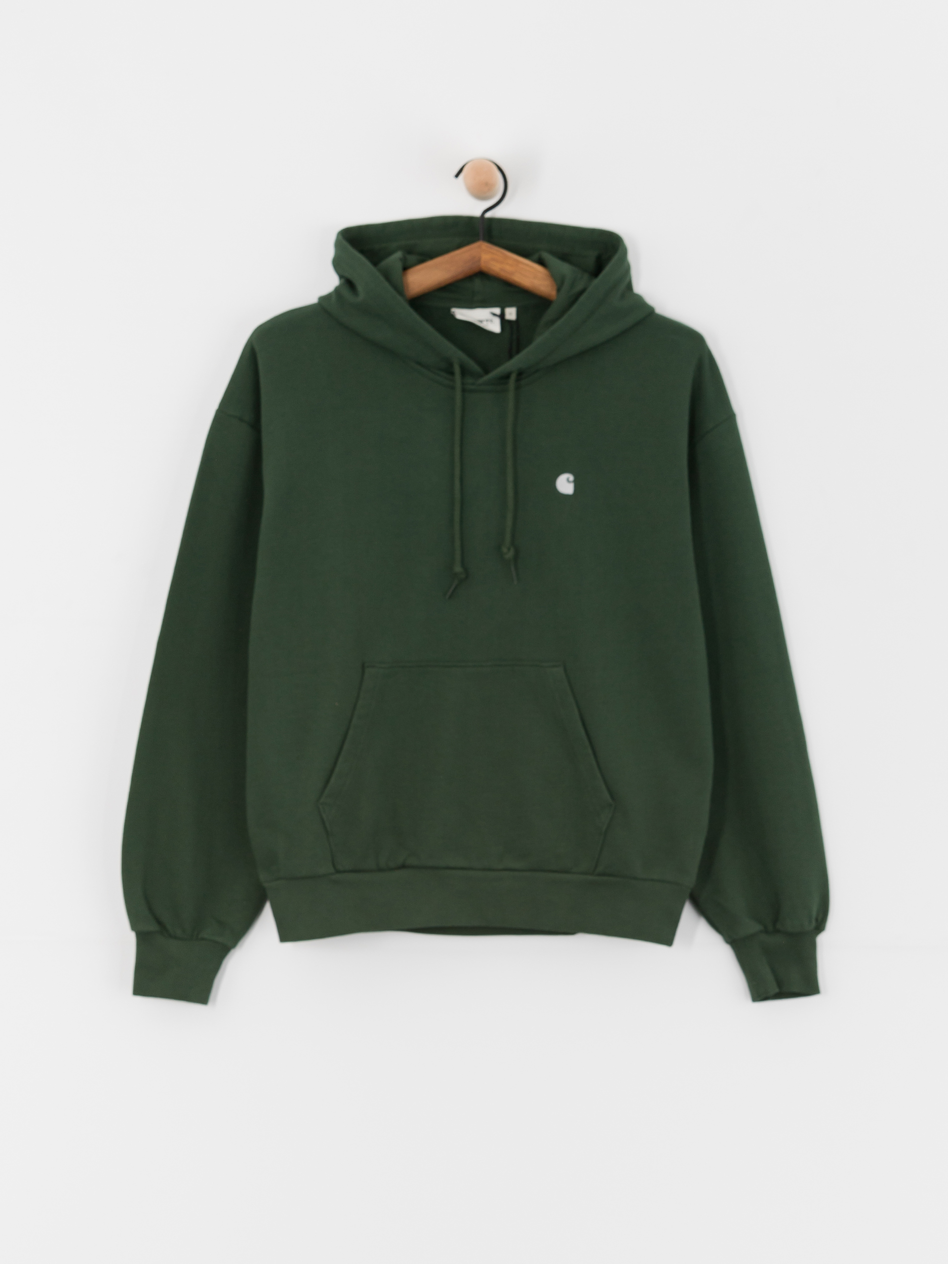 Kapucnis pulóver Carhartt WIP Casey HD Wmn (sycamore tree/silver)