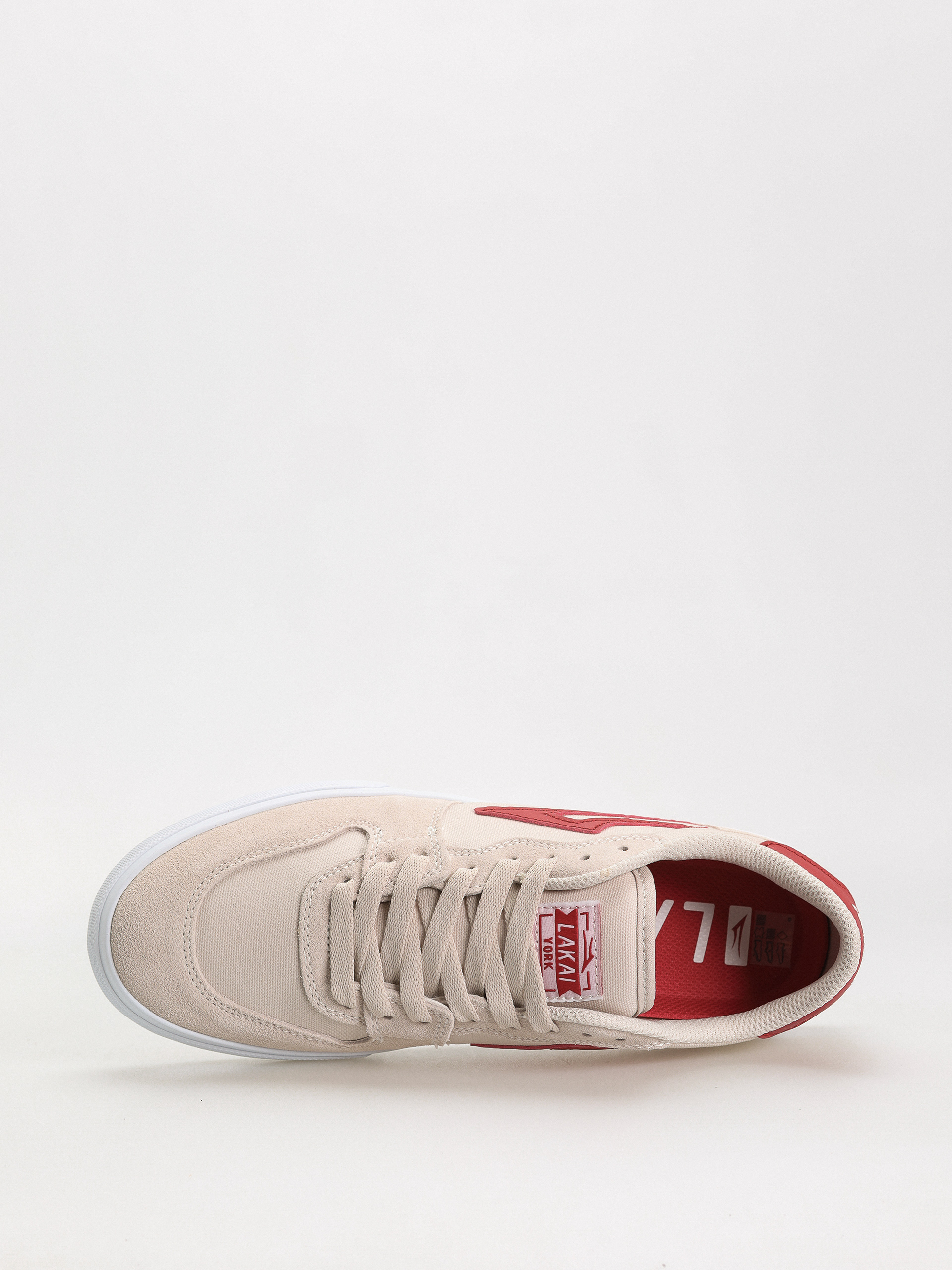 Lakai York Cipők (white red)