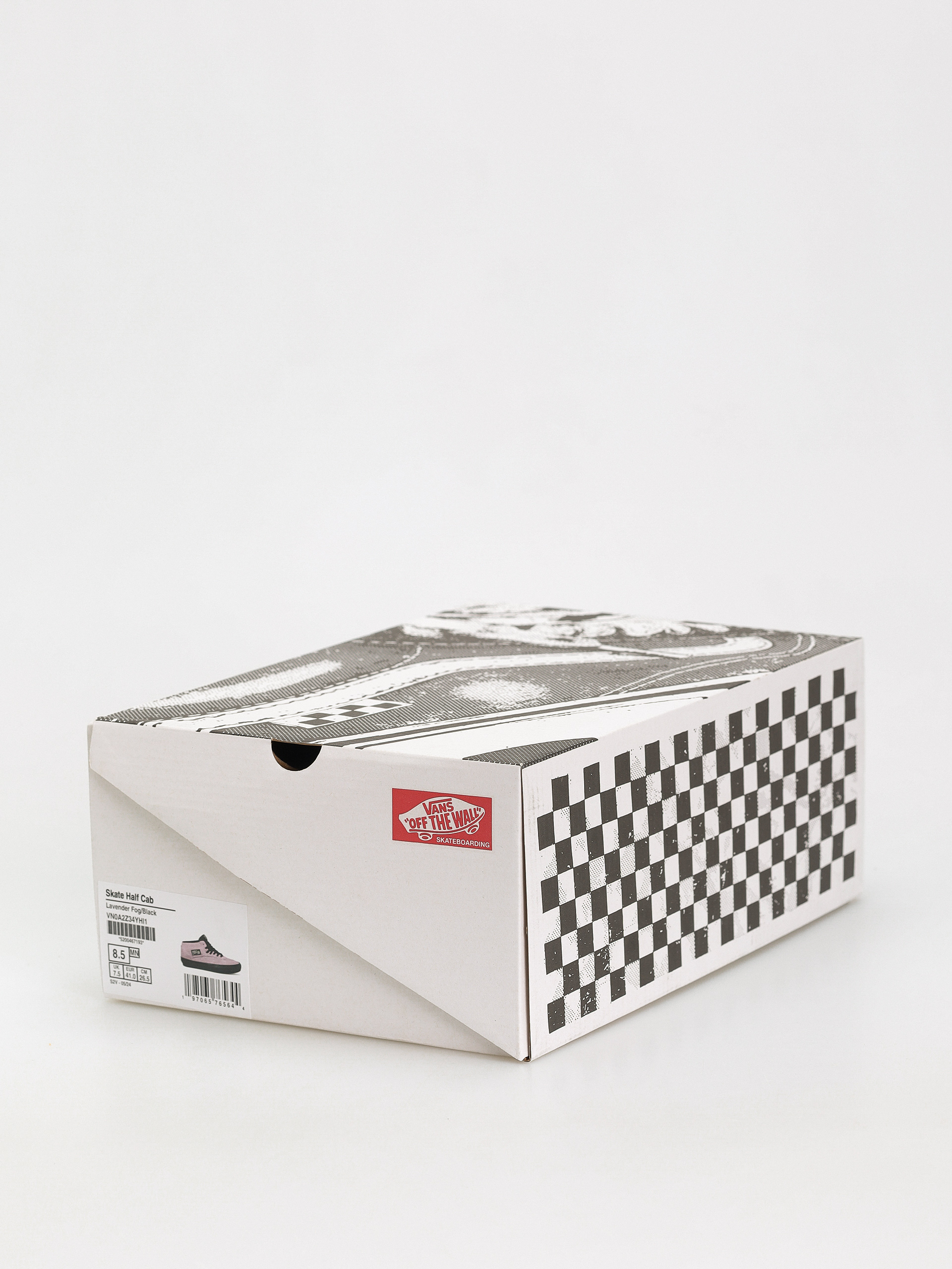 Vans Skate Half Cab Cipők (lavender fog/black)