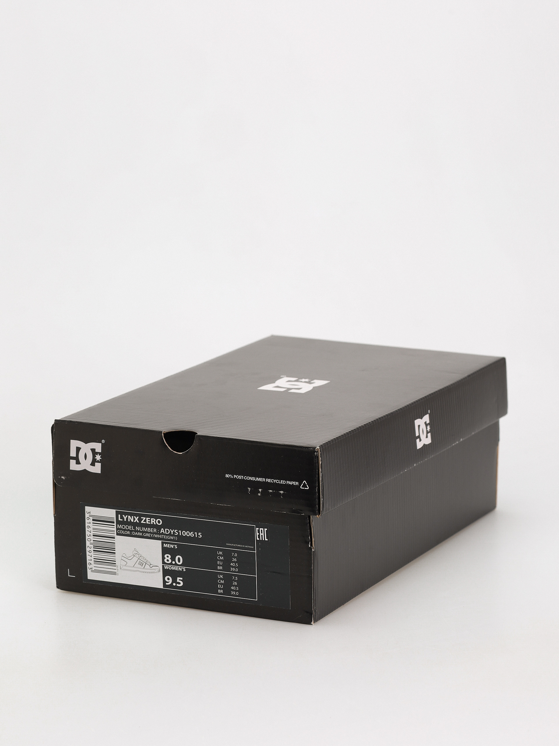 DC Lynx Zero Cipők (dark grey/white)