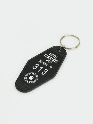 Kulcstartó Carhartt WIP Hotel Keys (black/white)