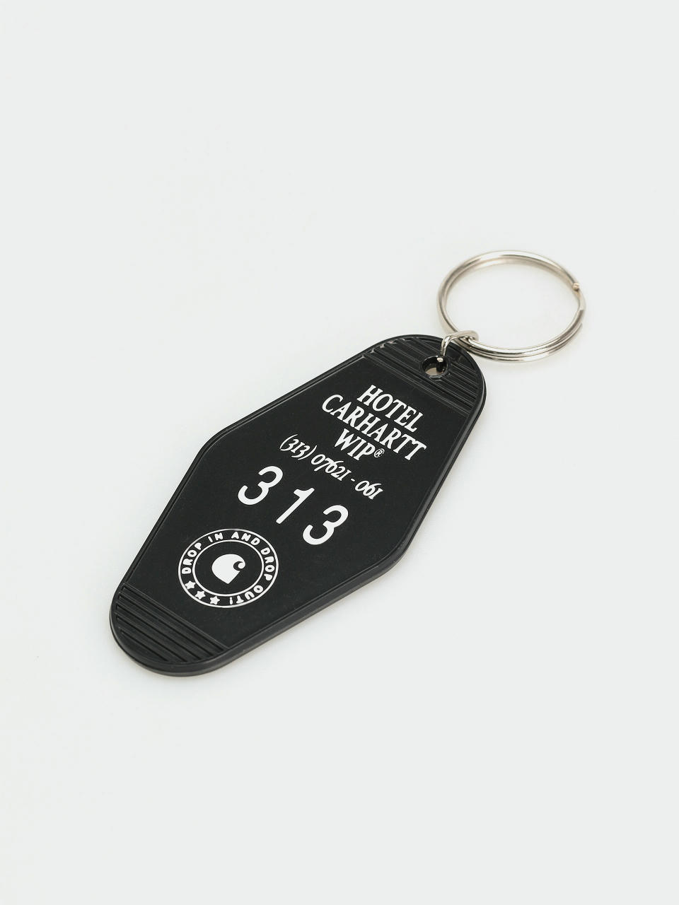 Kulcstartó Carhartt WIP Hotel Keys (black/white)