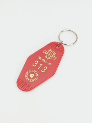 Kulcstartó Carhartt WIP Hotel Keys (scarlet/winter spice)