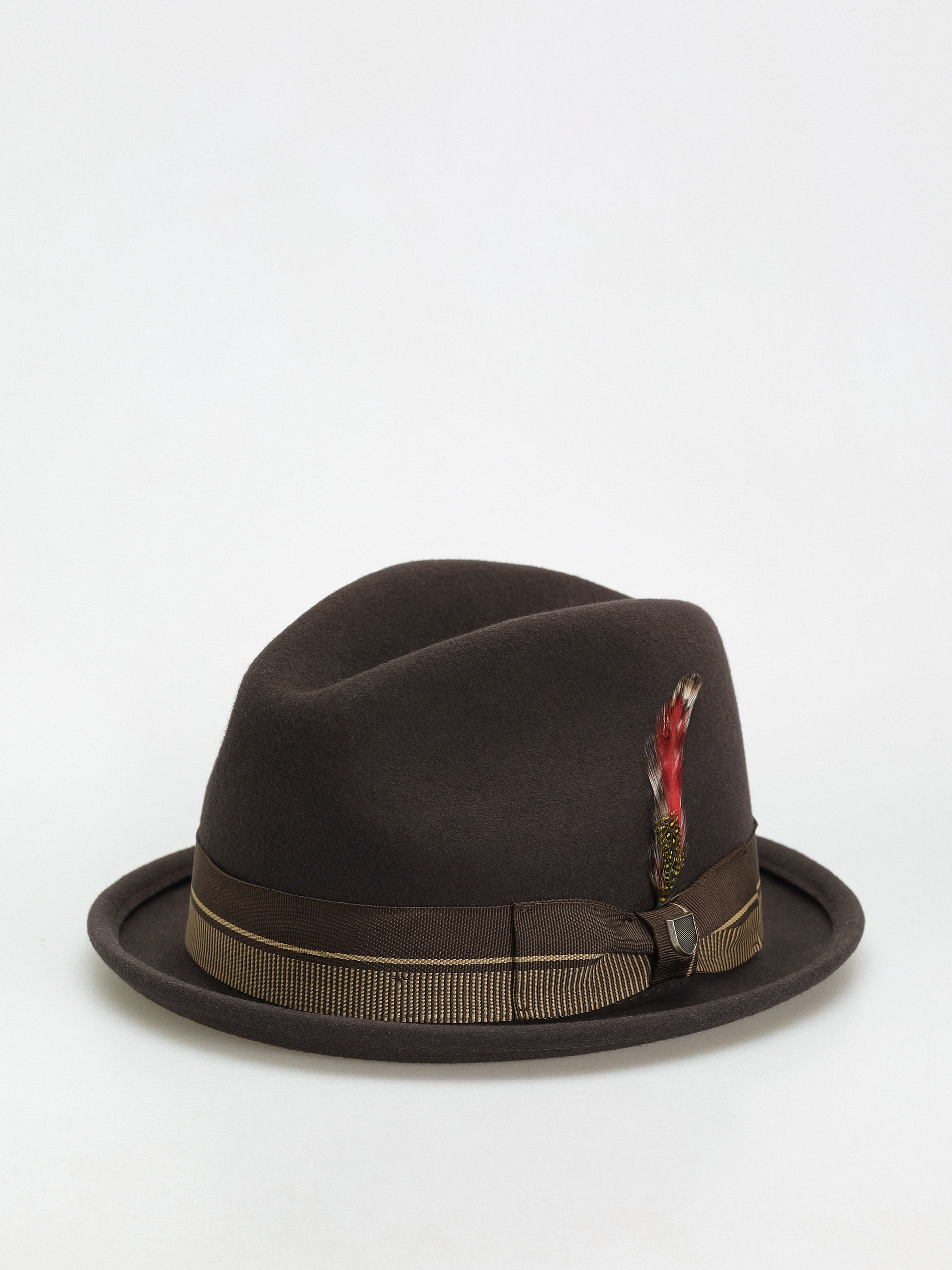 Brixton 20Th Anniversary Gain Fedora Kalap (chocolate/gold)