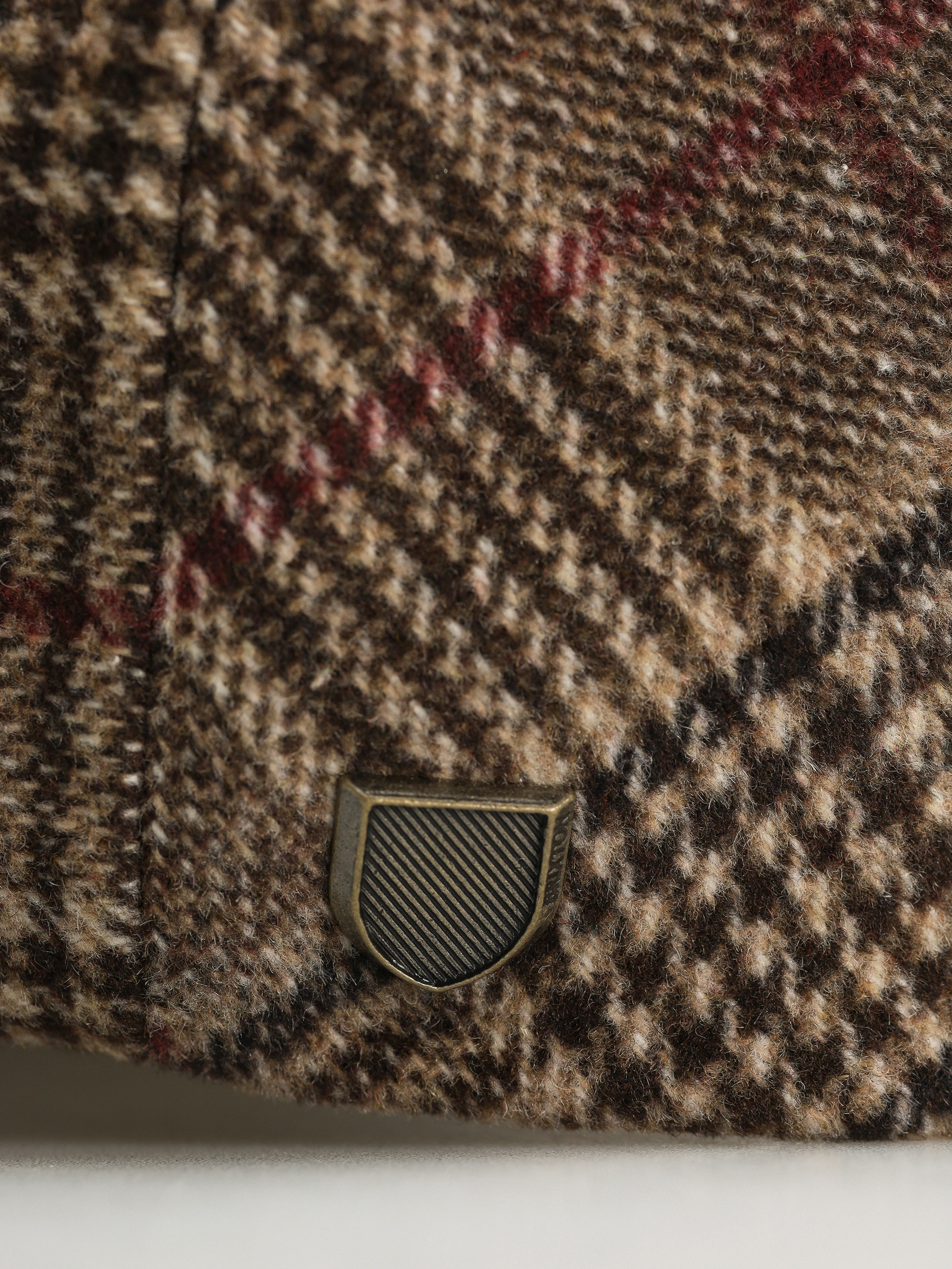 Brixton 20Th Anniversary Hooligan Snap Baseball sapka (brown plaid)