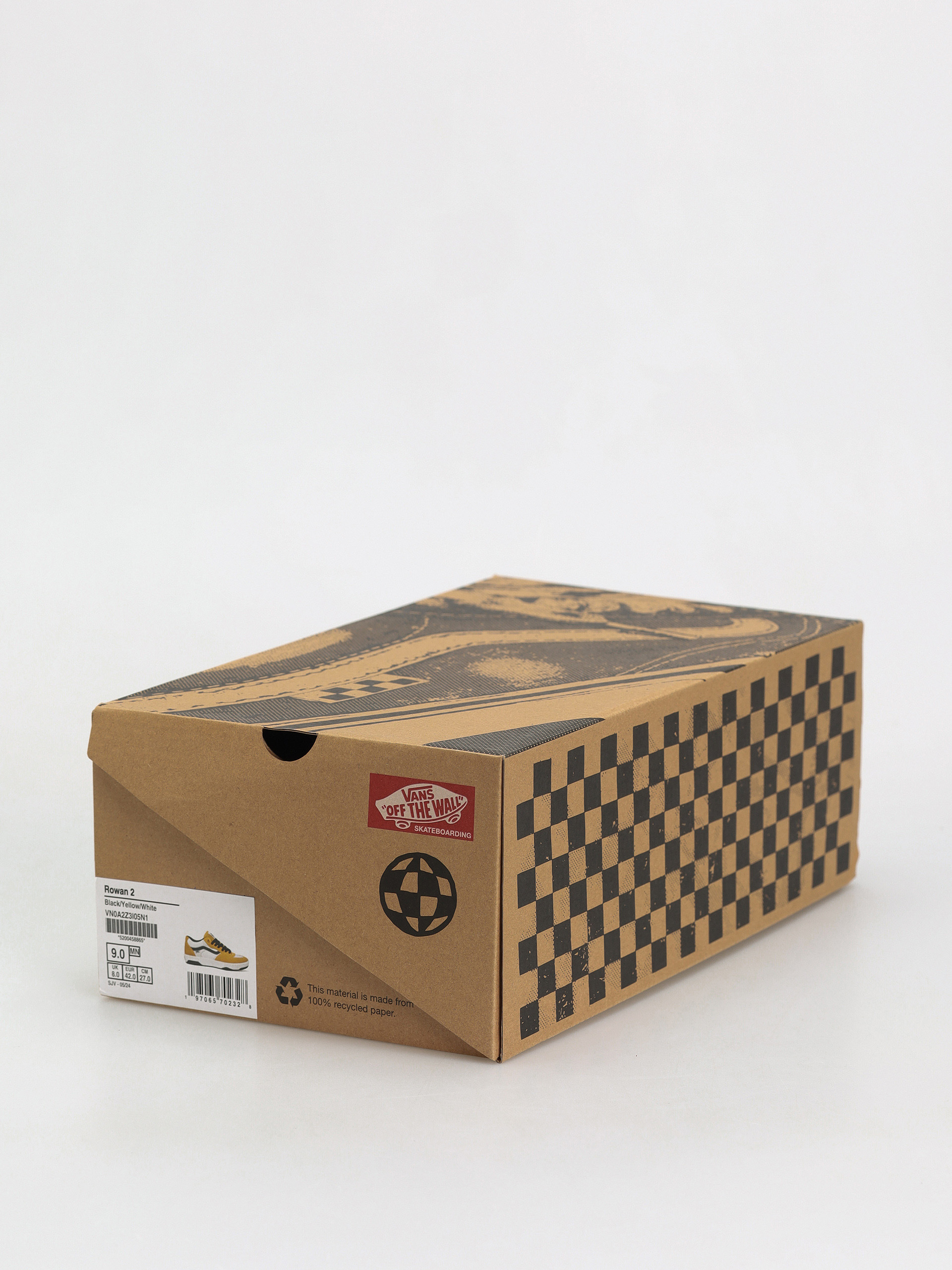 Vans Rowan 2 Cipők (black/yellow/white)