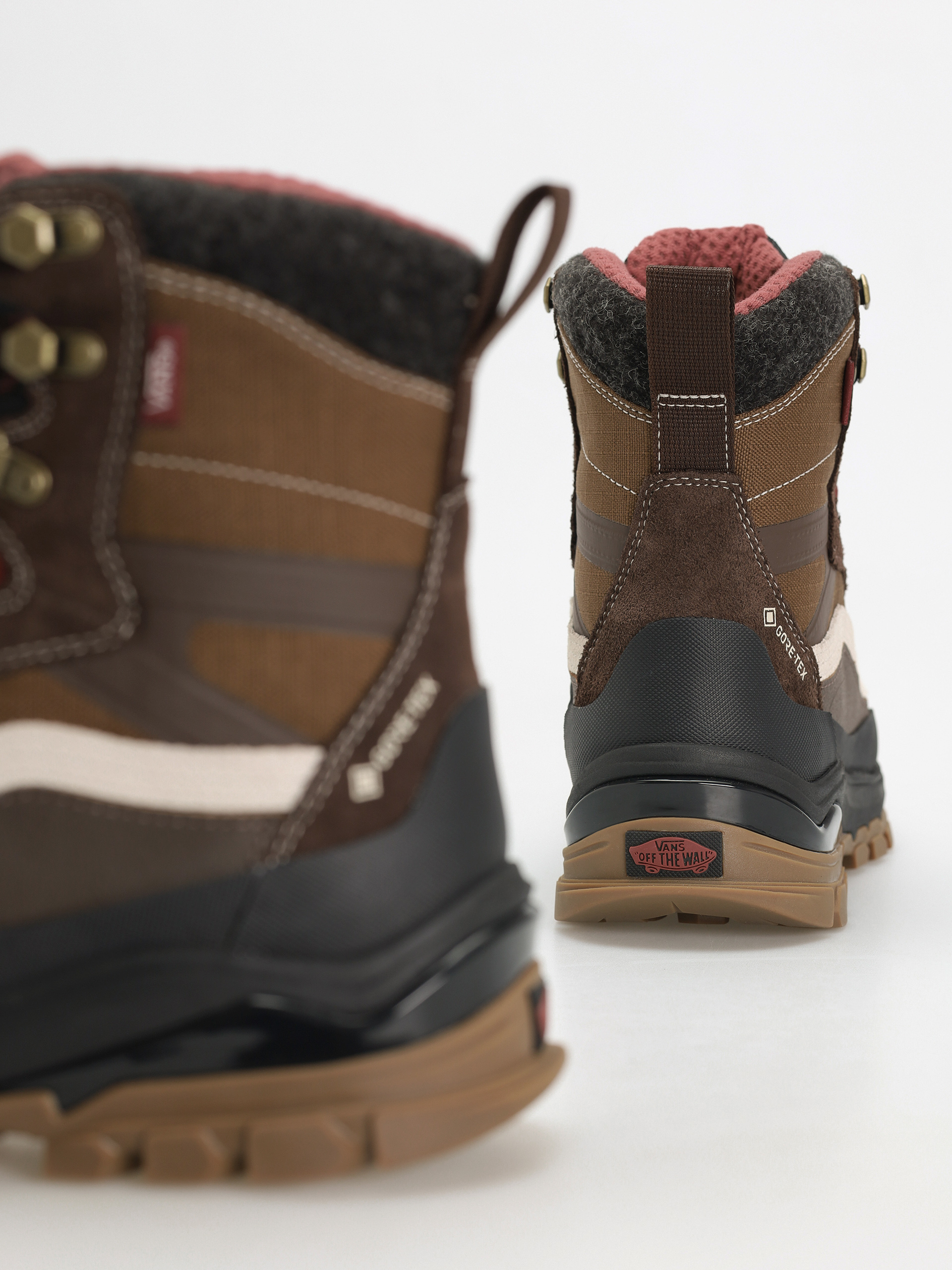 Vans Snow Kicker Gore Tex MTE Cipők (brown/gum)