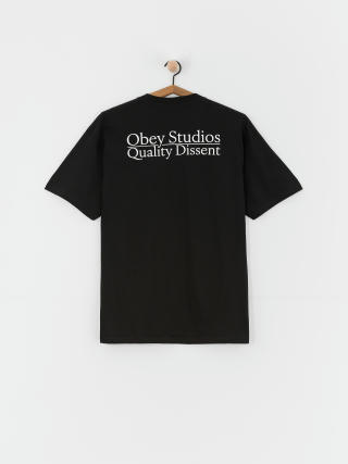 OBEY Studios Quality Dissent Póló (black)