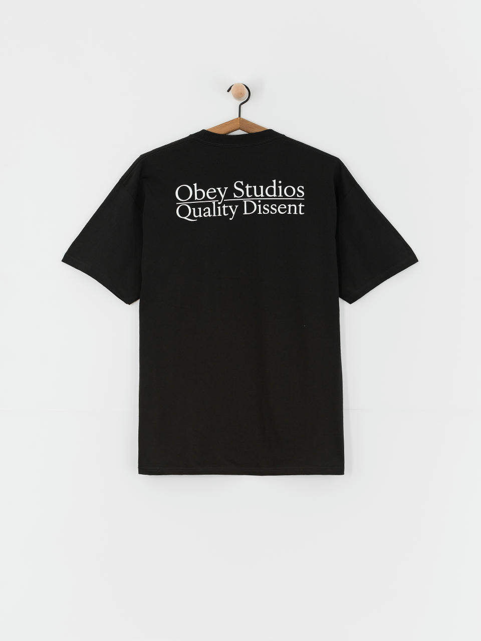 OBEY Studios Quality Dissent Póló (black)