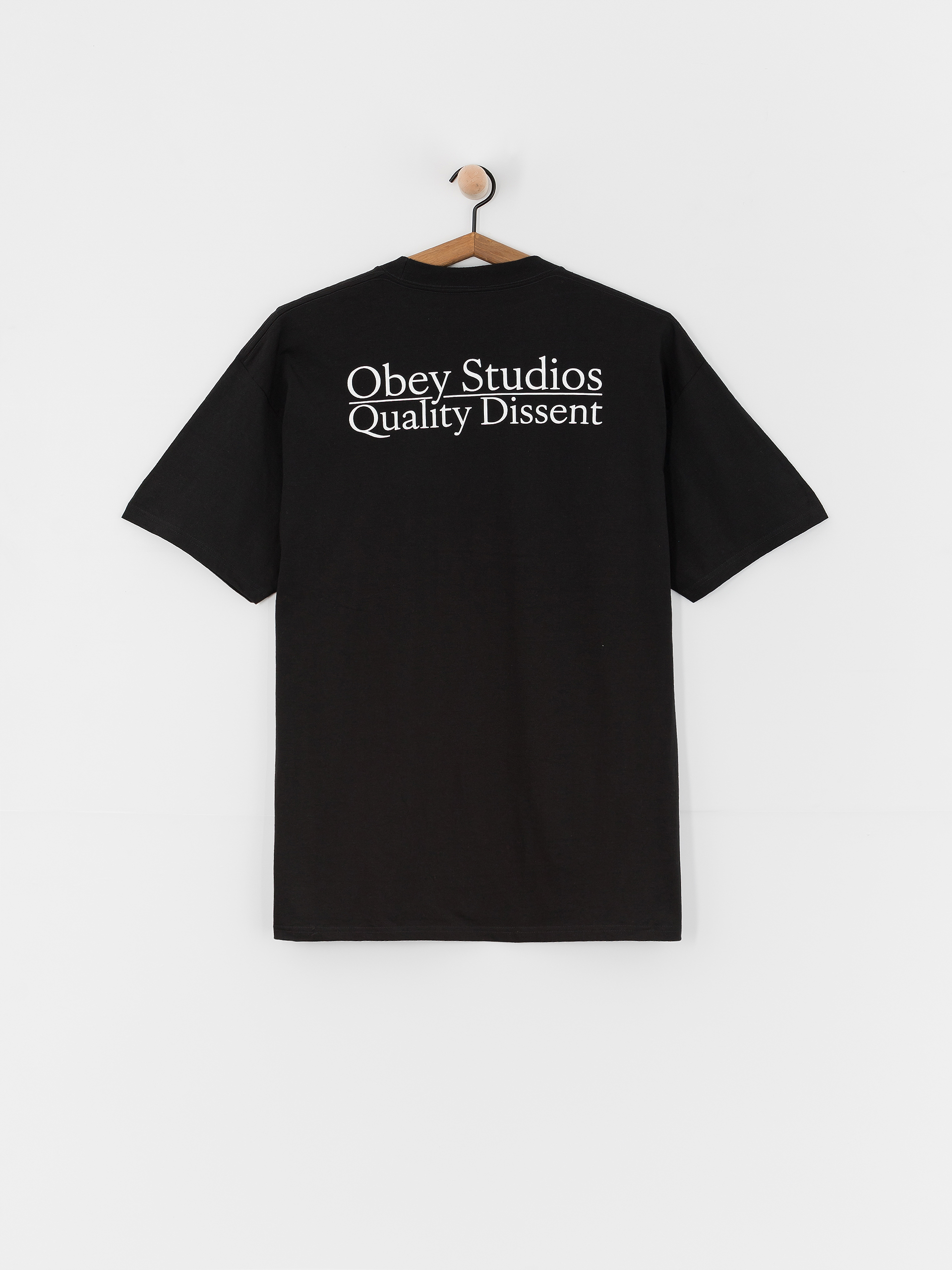 OBEY Studios Quality Dissent Pu00f3lu00f3 (black)