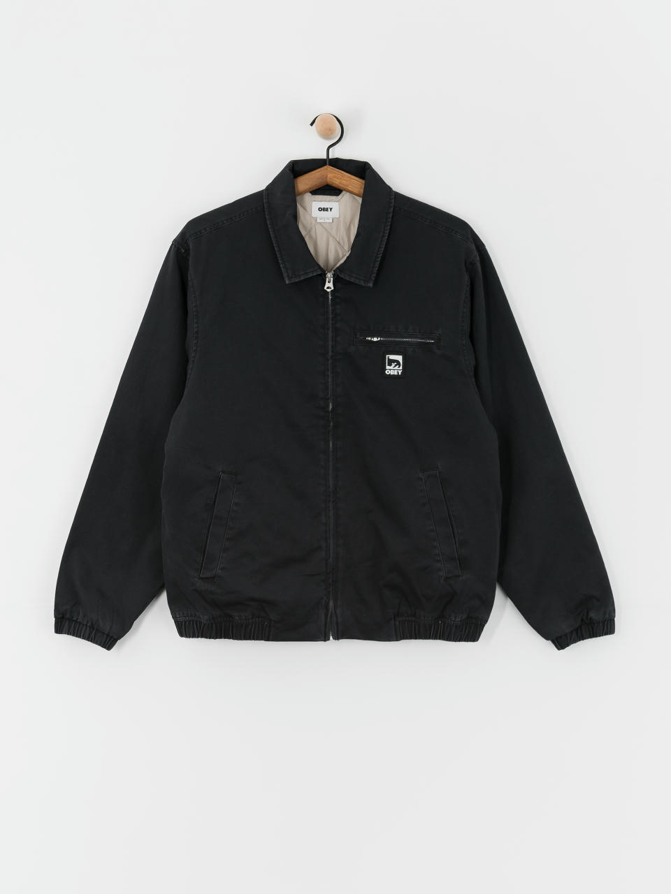 OBEY Division Blouson Dzseki (black)