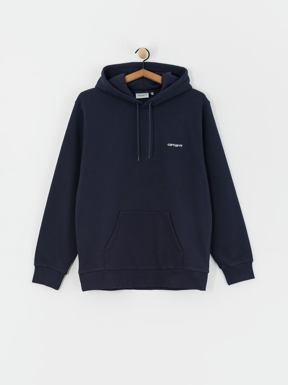 Carhartt WIP Script Embroidery HD Kapucnis pulóver (air force blue/white)