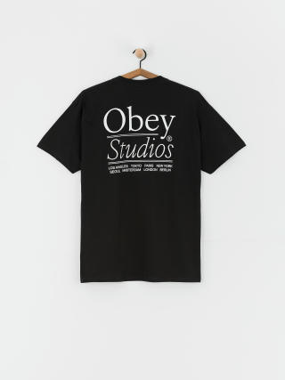 OBEY Studios Póló (black)