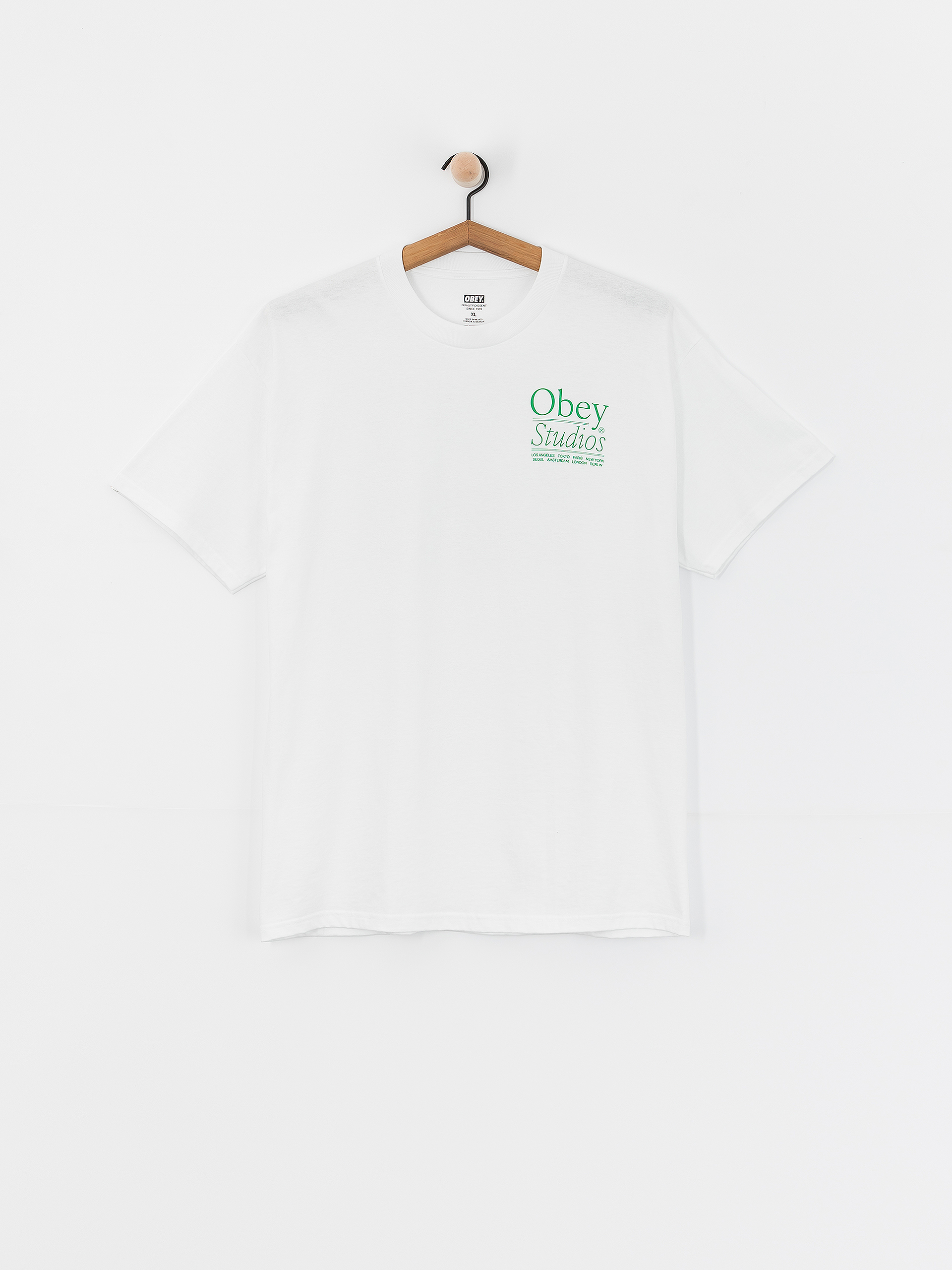 OBEY Studios Póló (white)