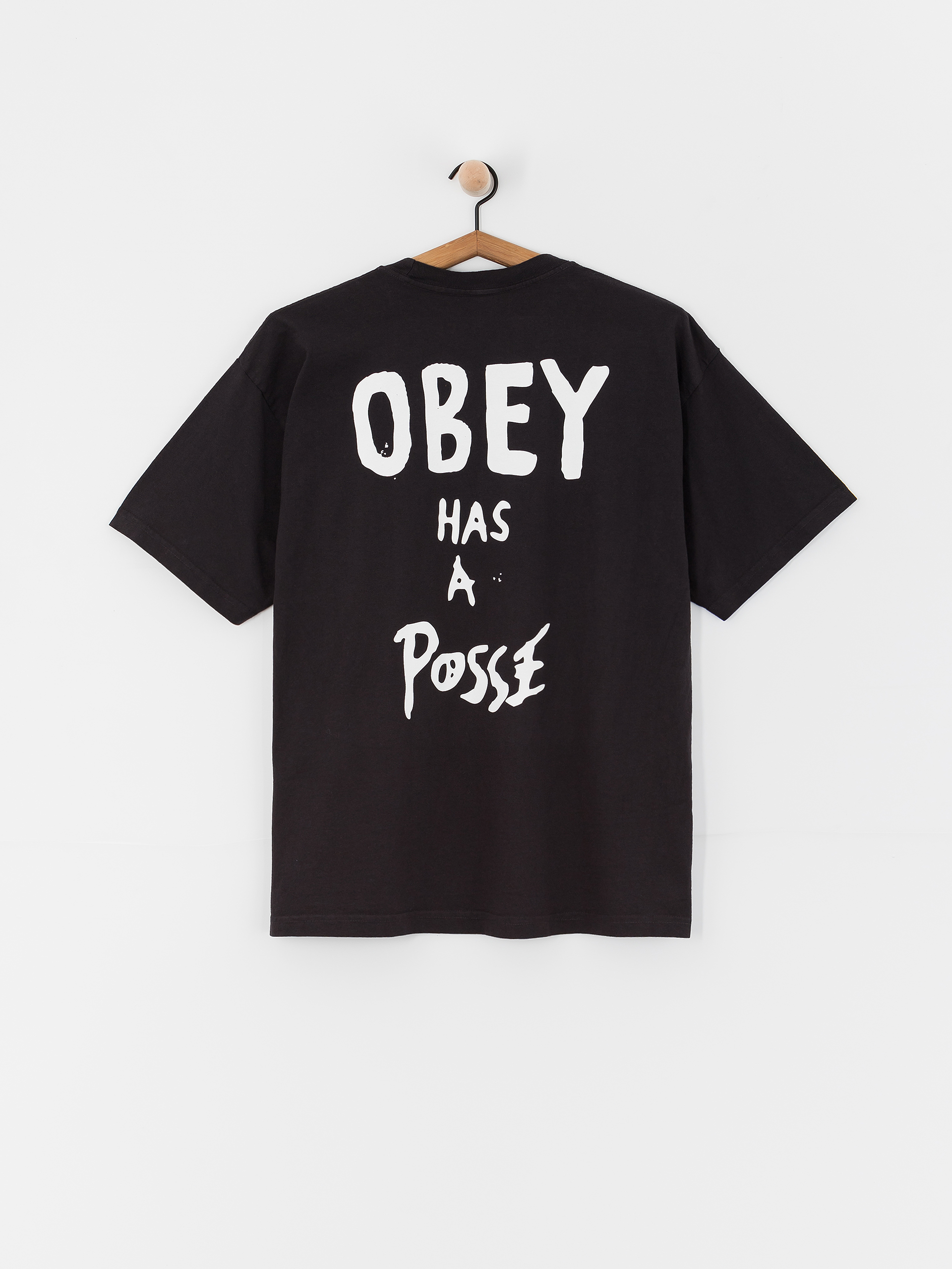 OBEY Has A Posse Póló (vintage black)