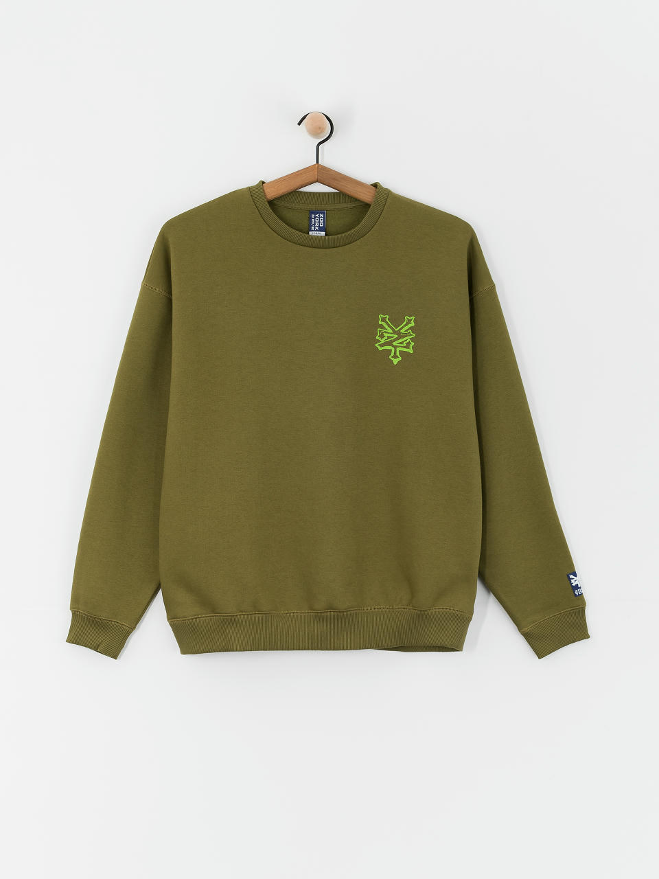 Zoo York Skeleton Pulóver (olive)