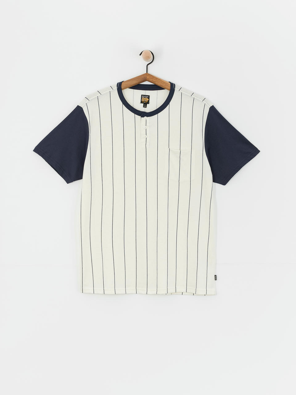 Brixton 20Th Anniversary Detroit Pkt Póló (off white/washed navy)