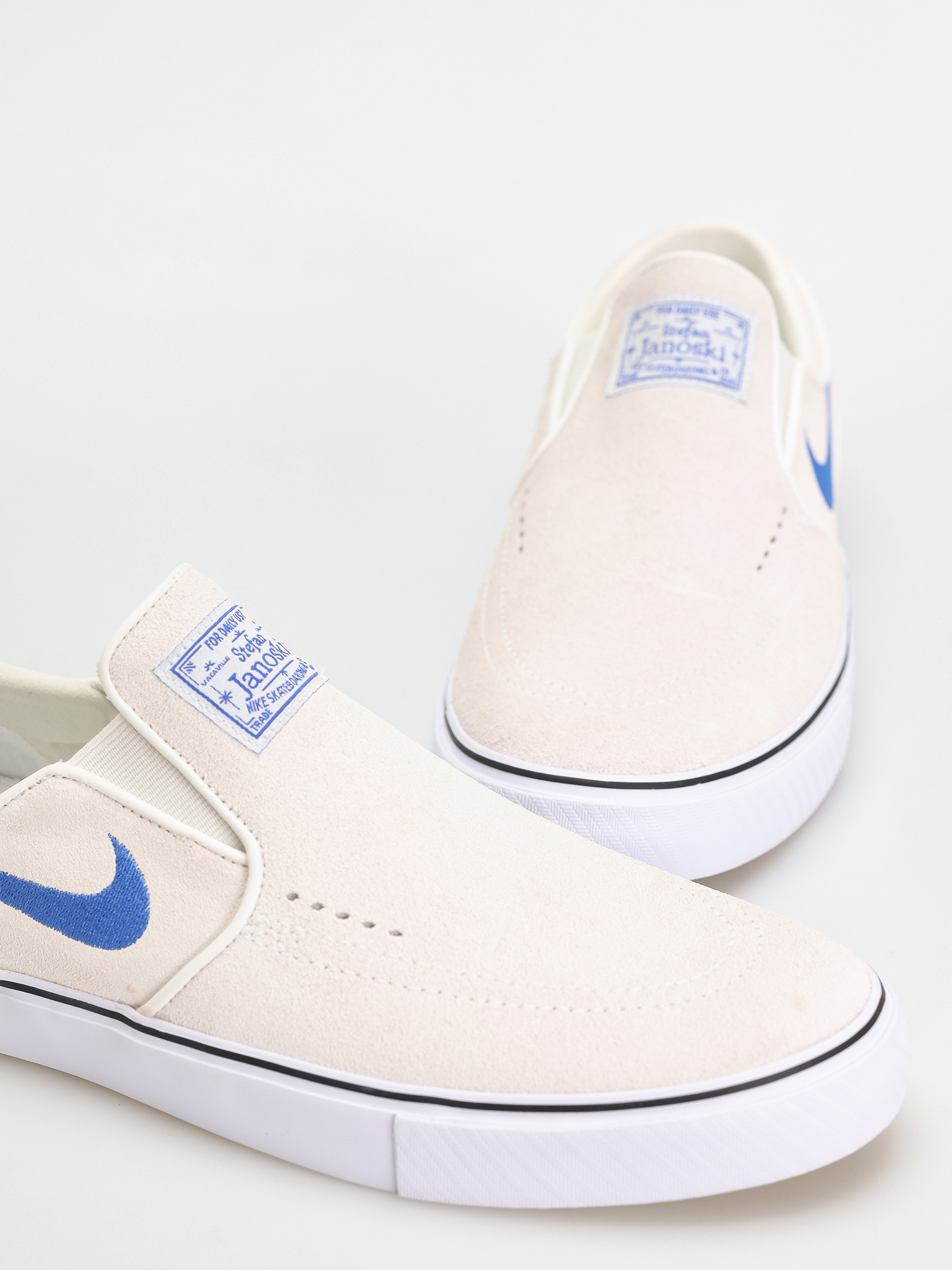 Nike SB Janoski+ Slip Cipők (summit white/hyper royal summit white)