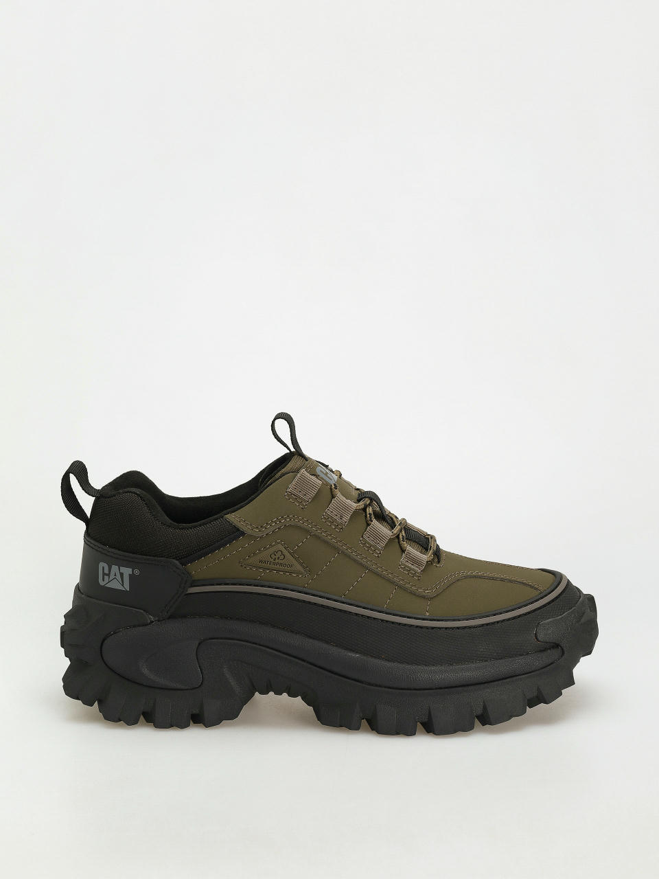 Caterpillar Intruder Galosh 2.0 Low Wp Cipők (dark olive/black)