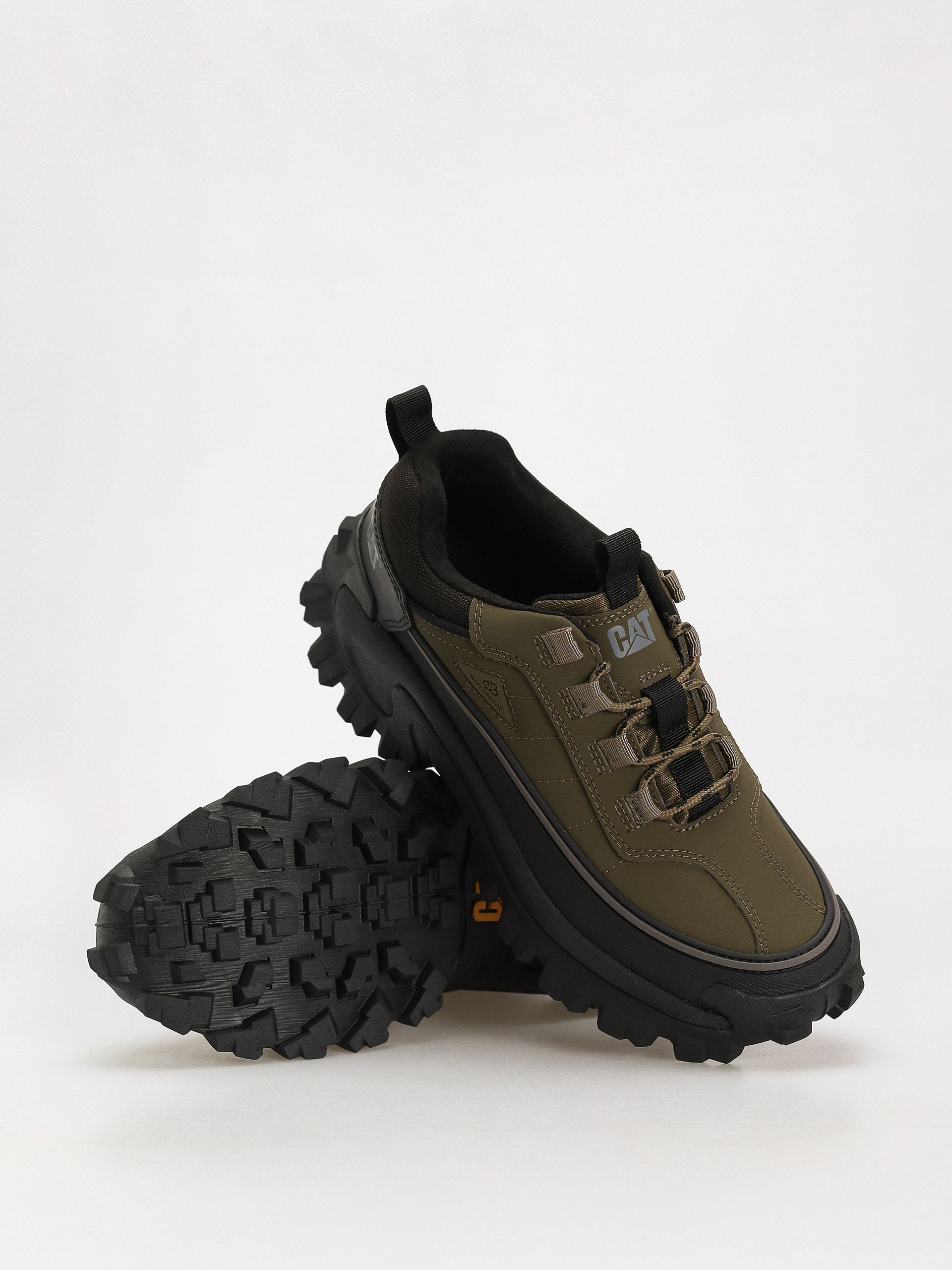 Caterpillar Intruder Galosh 2.0 Low Wp Cipők (dark olive/black)
