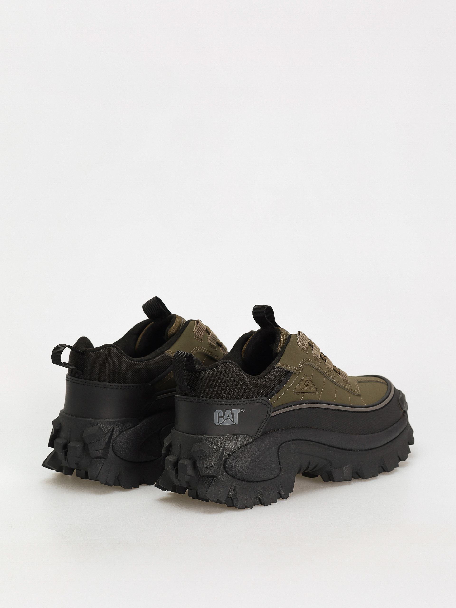 Caterpillar Intruder Galosh 2.0 Low Wp Cipők (dark olive/black)