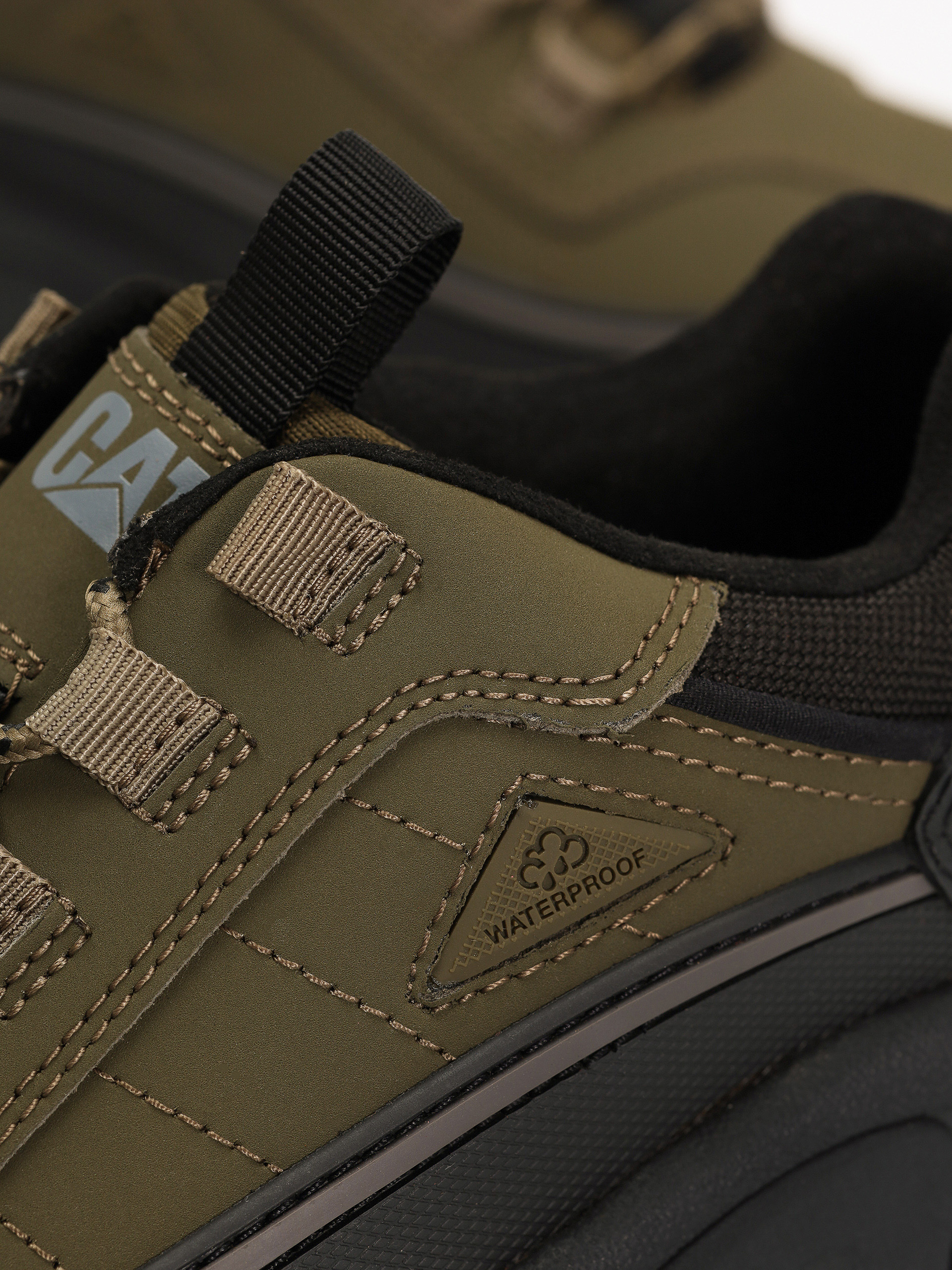 Caterpillar Intruder Galosh 2.0 Low Wp Cipők (dark olive/black)